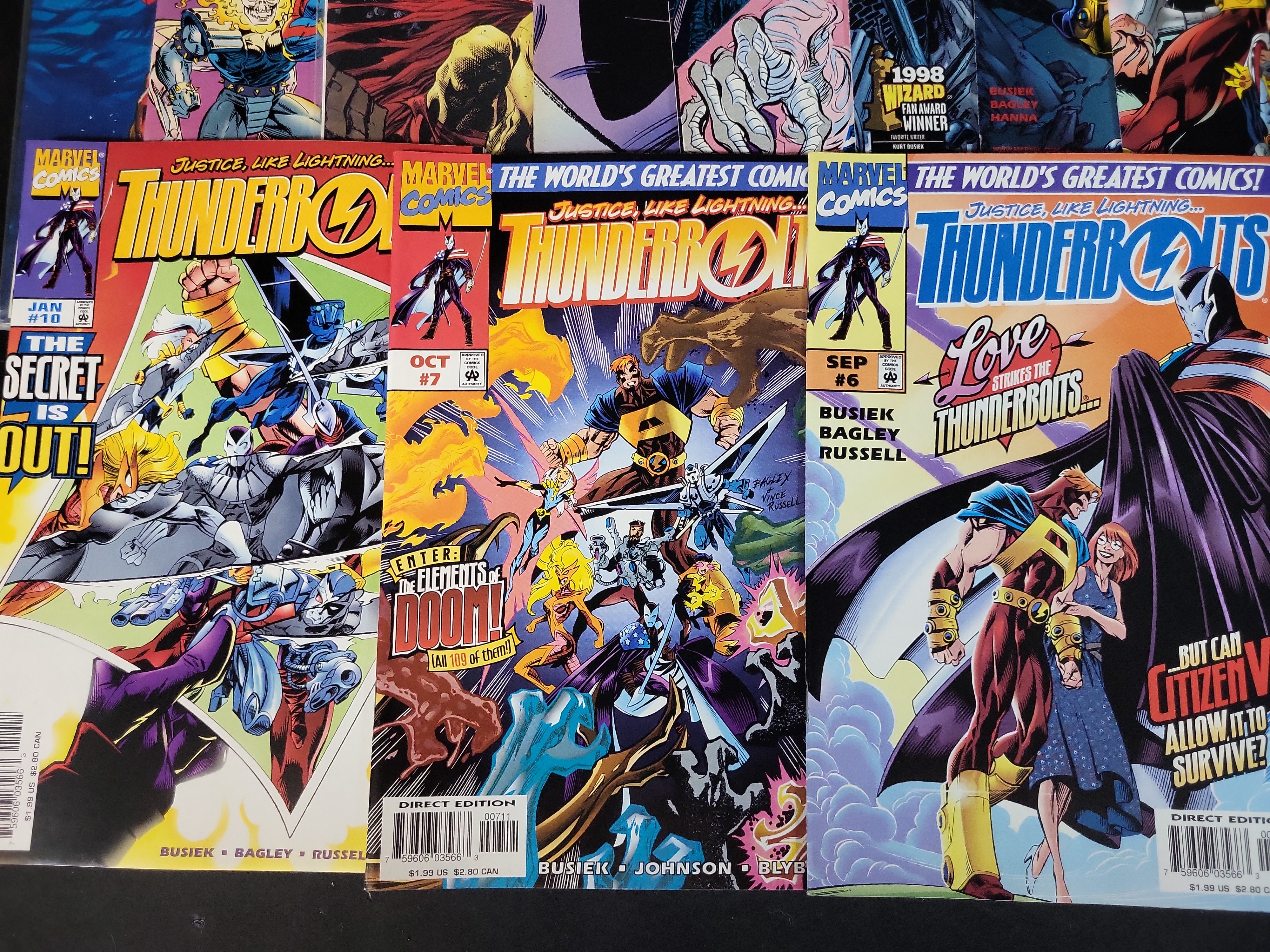 I03617 | A Collection of Vintage and Modern Marvel and DC Comic Books. Marvel Comics Group. 1966-2018.