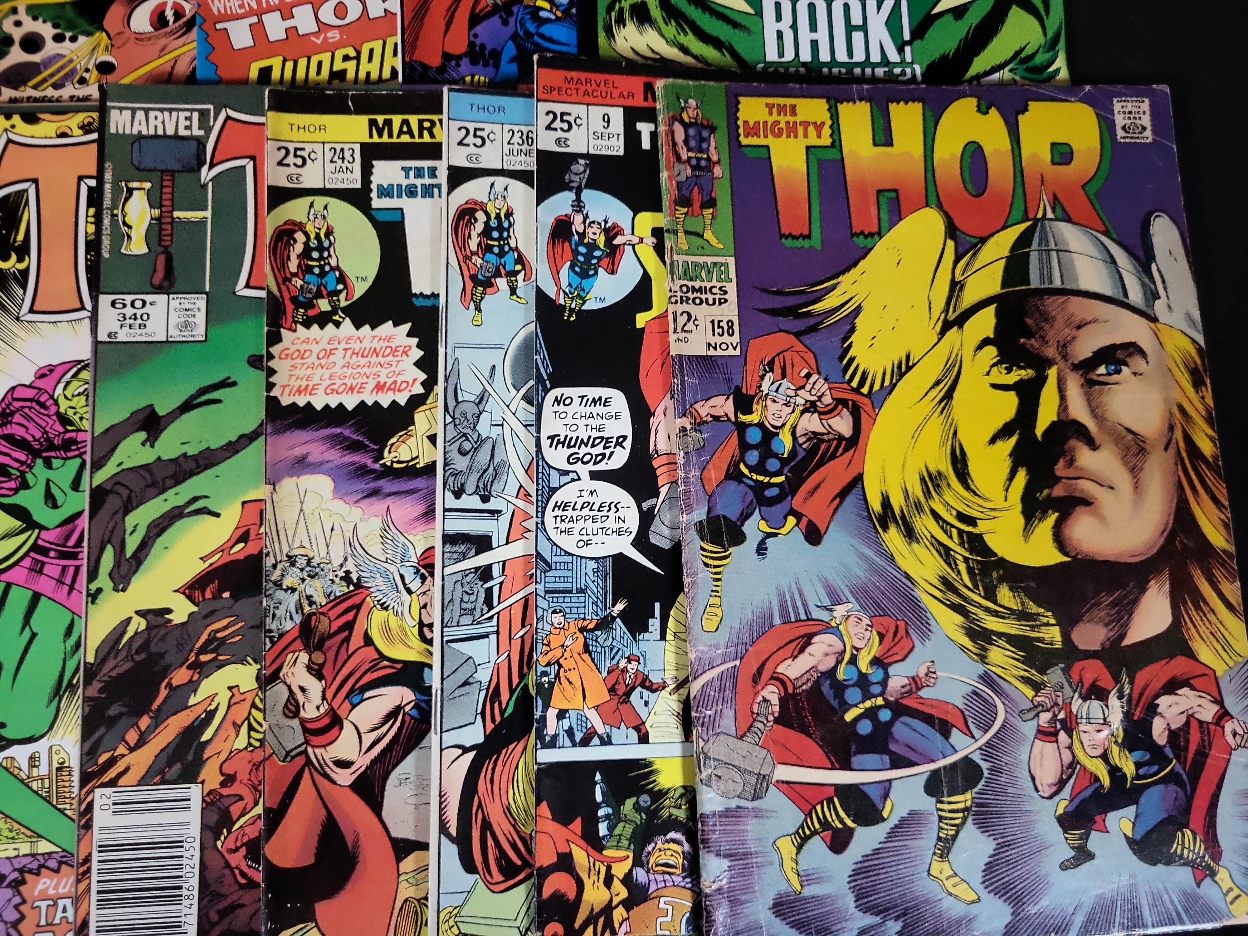 I03633 | Lee, Stan, et al. A Collection of Marvel Comic Books Featuring The Mighty Thor. Marvel Comics, 1968-2012.
