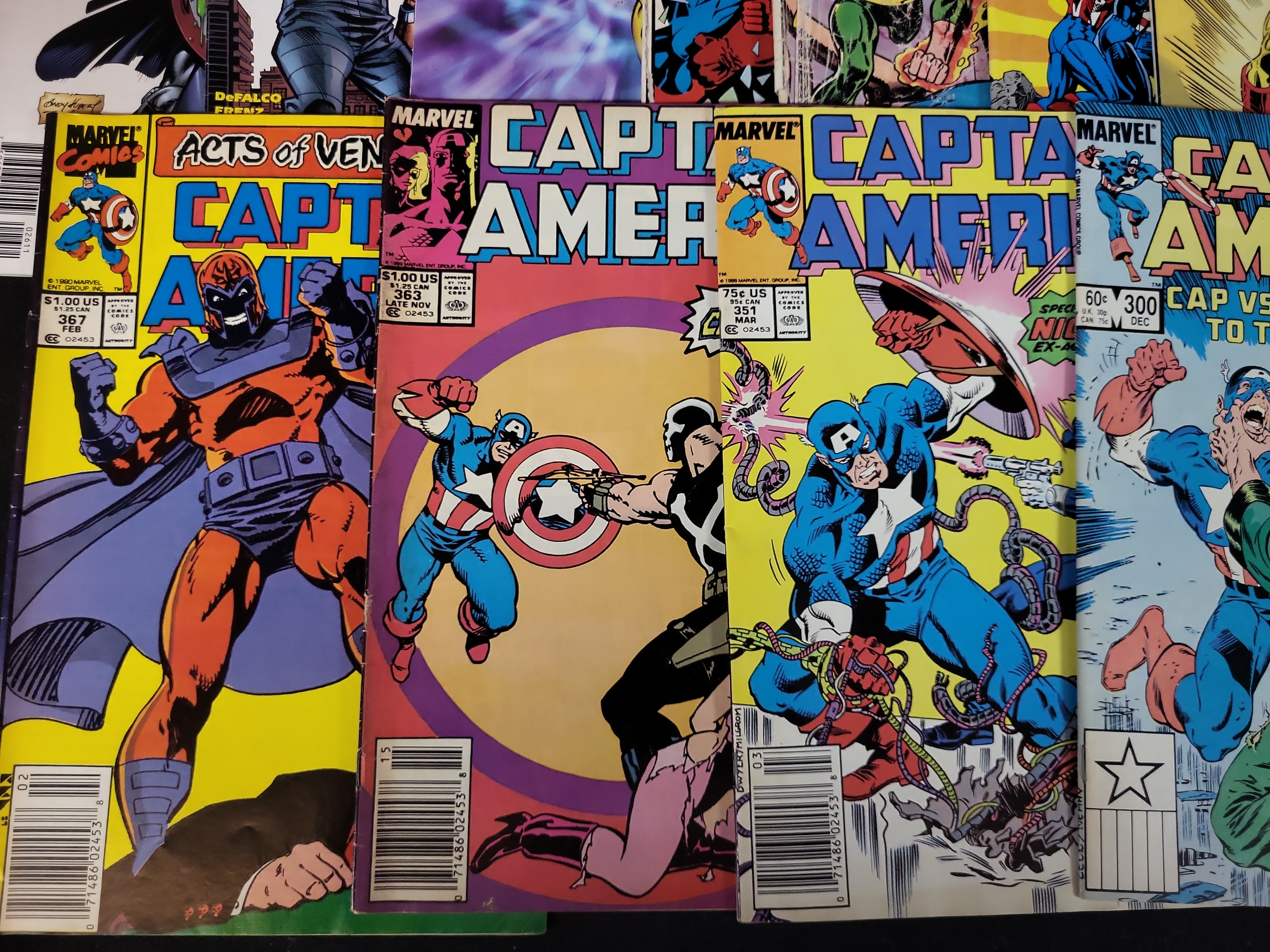 I03634 | Various Authors. A Collection of Captain America and Marvel Comic Books. Marvel Comics, c. 1970-2012.