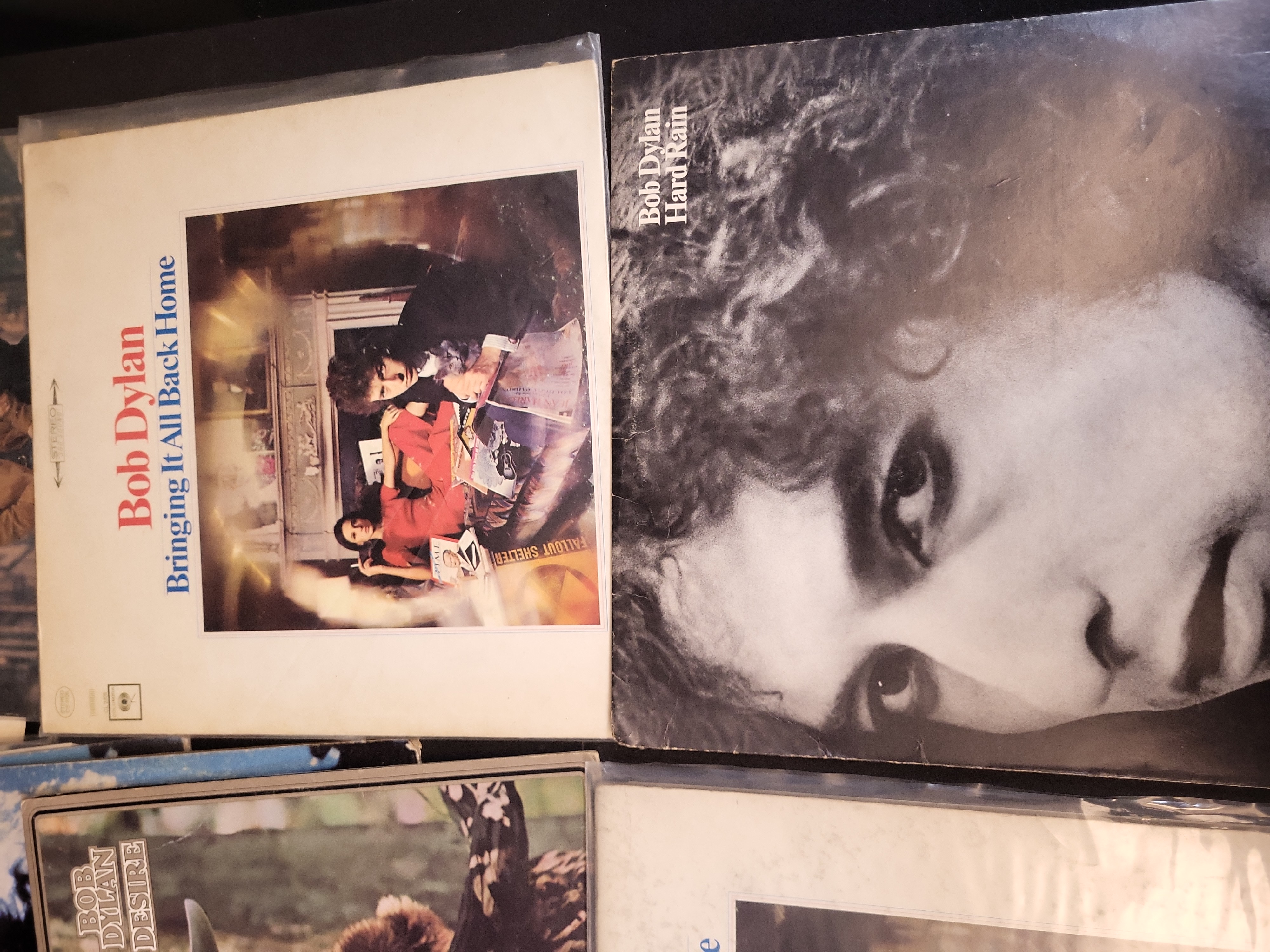 I03452 | A Collection of Bob Dylan Vinyl LP Records Including Early Mono Pressings