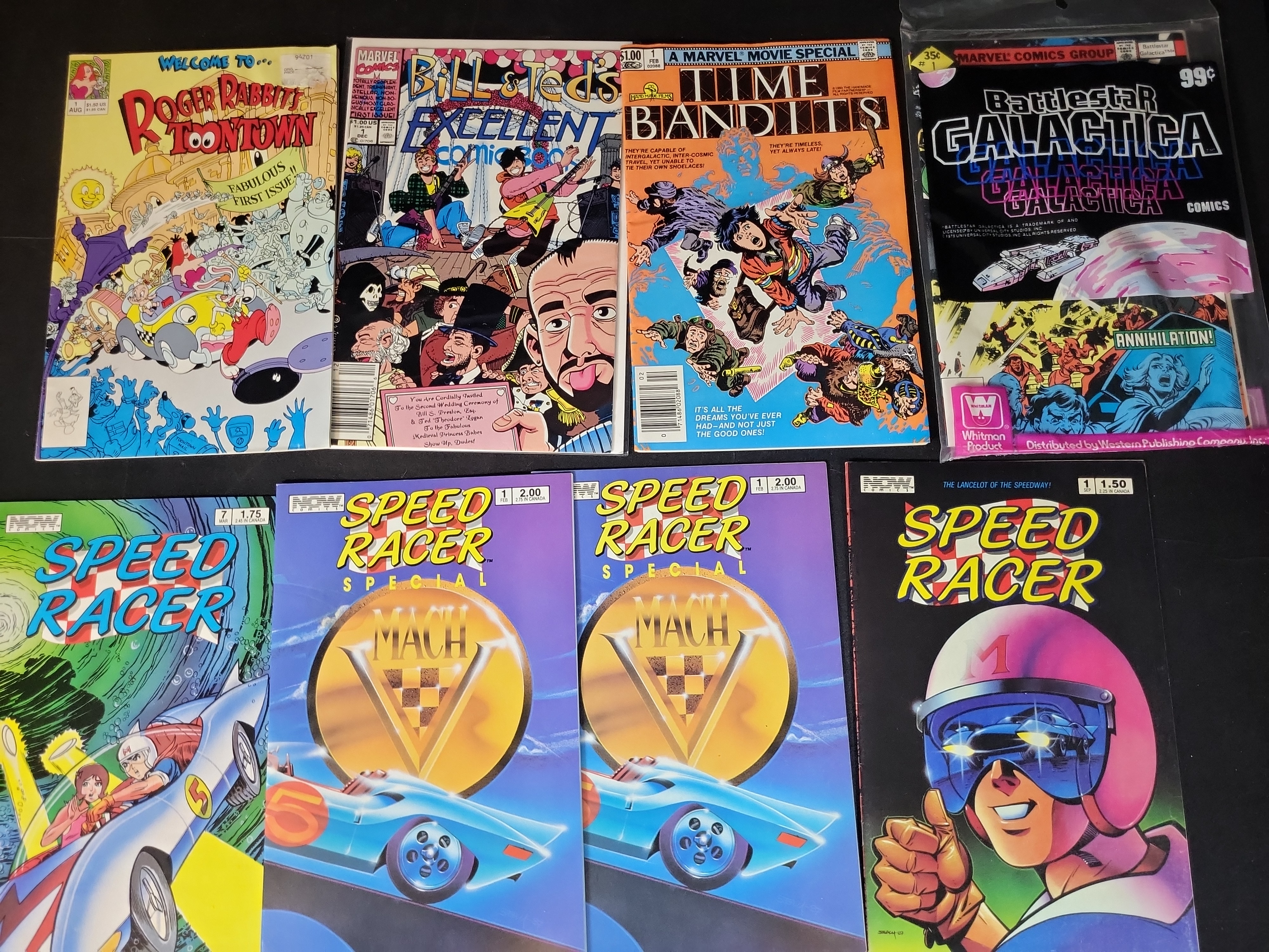 I03618 | A Collection of Vintage Comic Books. NOW Comics, Marvel Comics, and Disney Comics, 1979-1991.