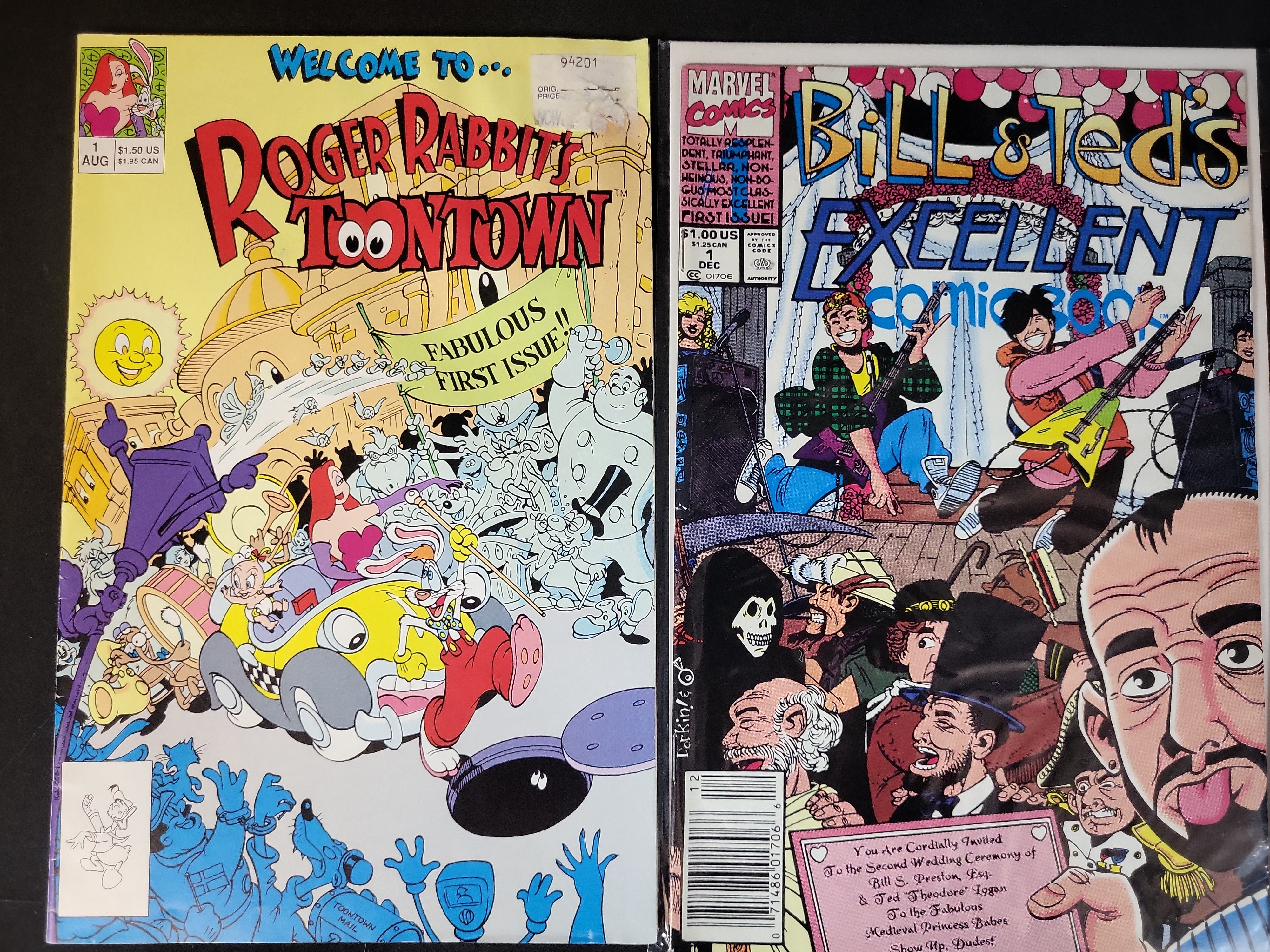 I03618 | A Collection of Vintage Comic Books. NOW Comics, Marvel Comics, and Disney Comics, 1979-1991.