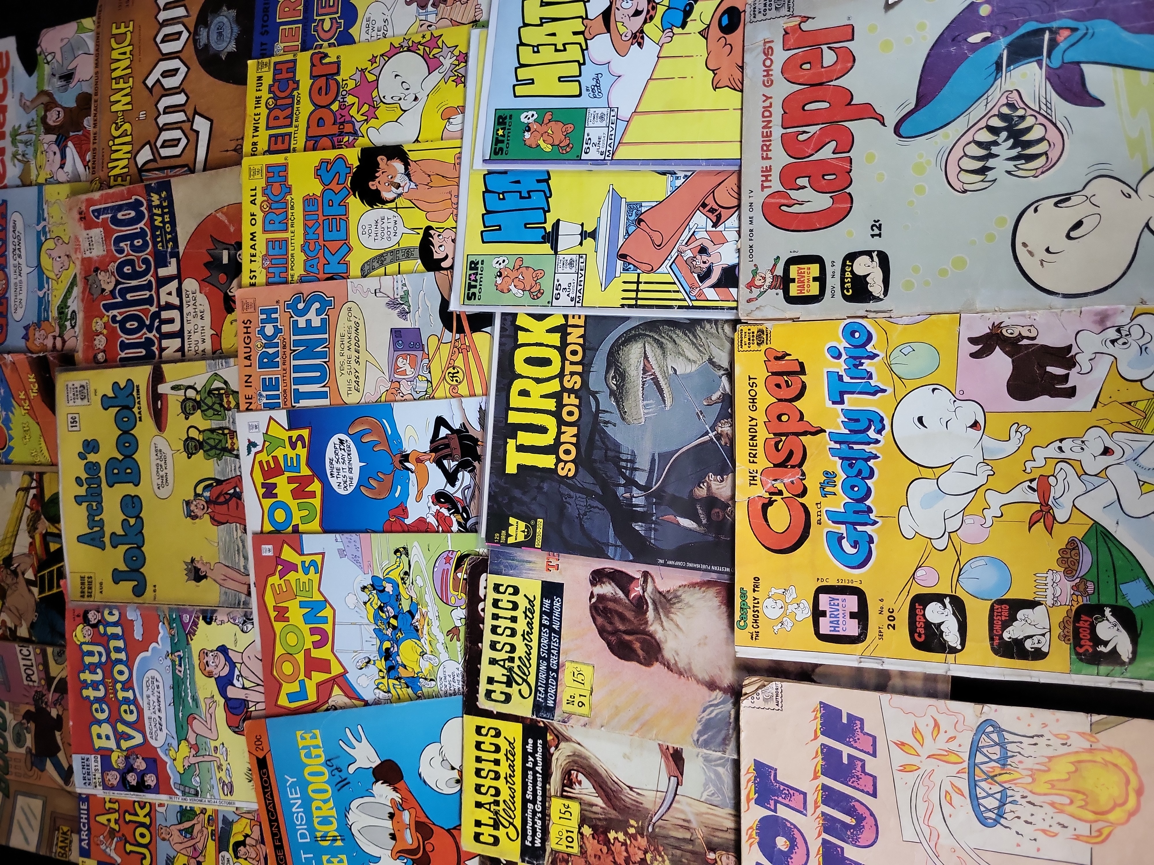I03619 | A Collection of Vintage Comic Books. Various Publishers, ca. 1950s-1980s.