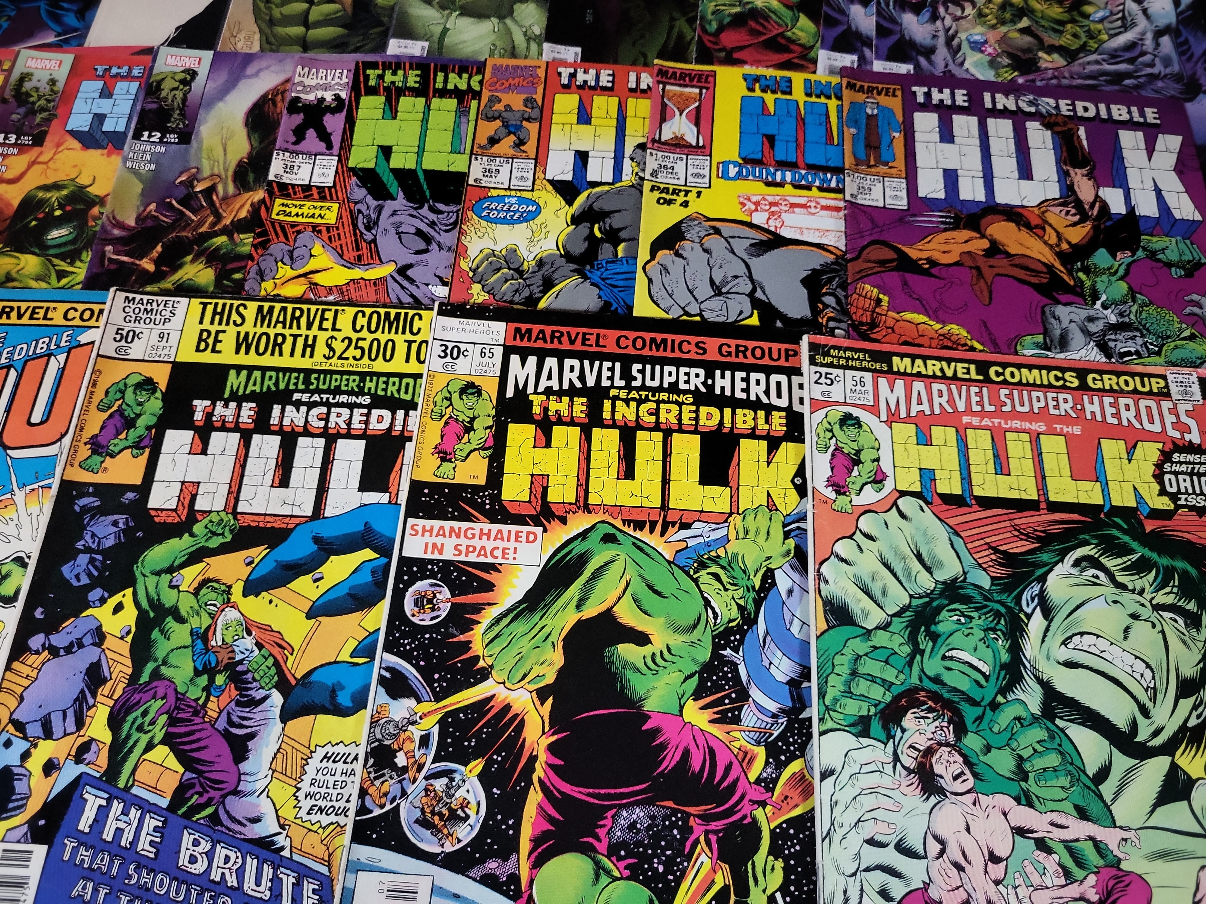 I03630 | Marvel Comics Group. The Incredible Hulk and Marvel Super-Heroes. Marvel Comics, 1977-2024.