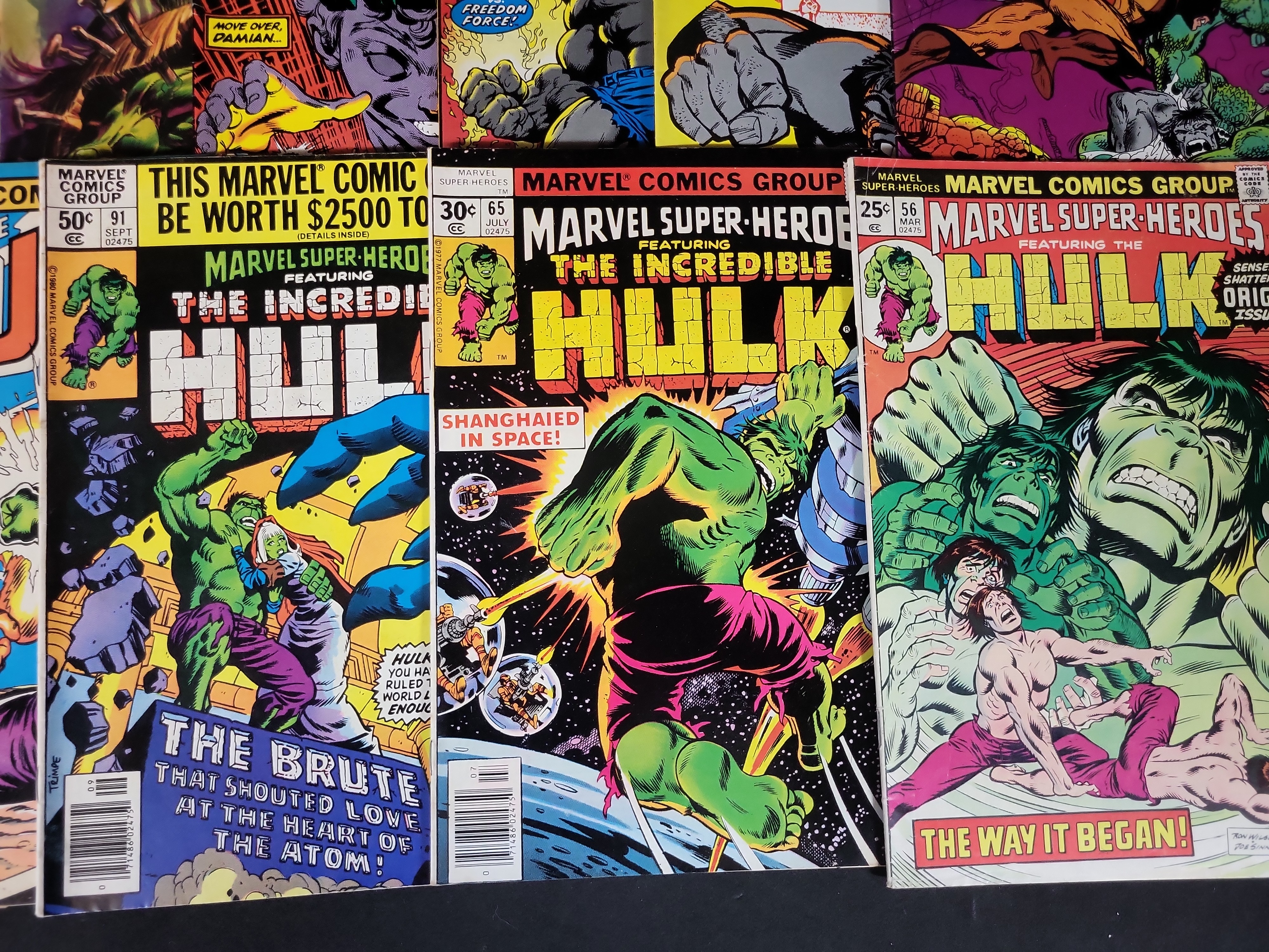 I03630 | Marvel Comics Group. The Incredible Hulk and Marvel Super-Heroes. Marvel Comics, 1977-2024.
