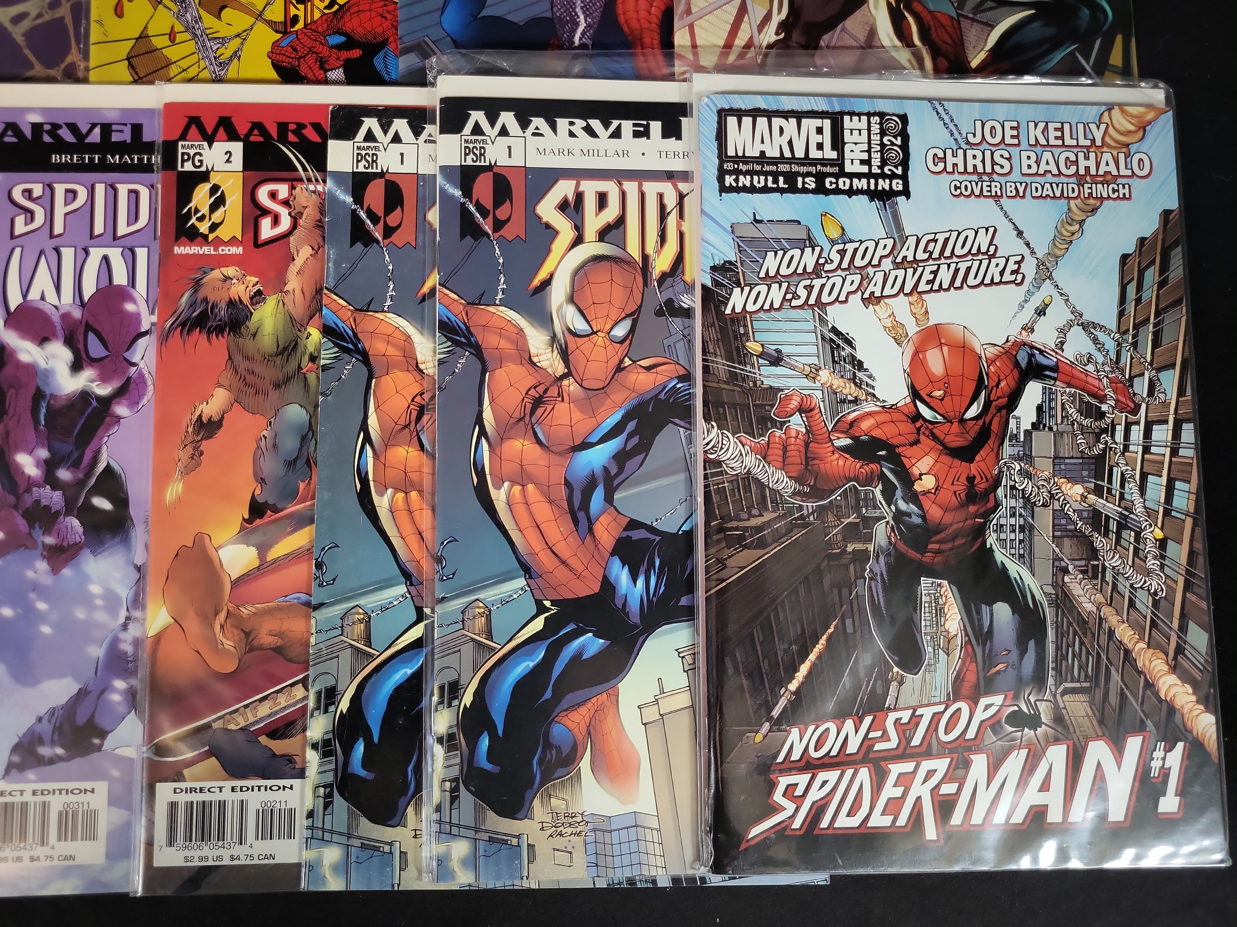 I03631 | Multiple Authors. A Collection of Spider-Man and Related Marvel Comics. Marvel Comics, 1990-2021.