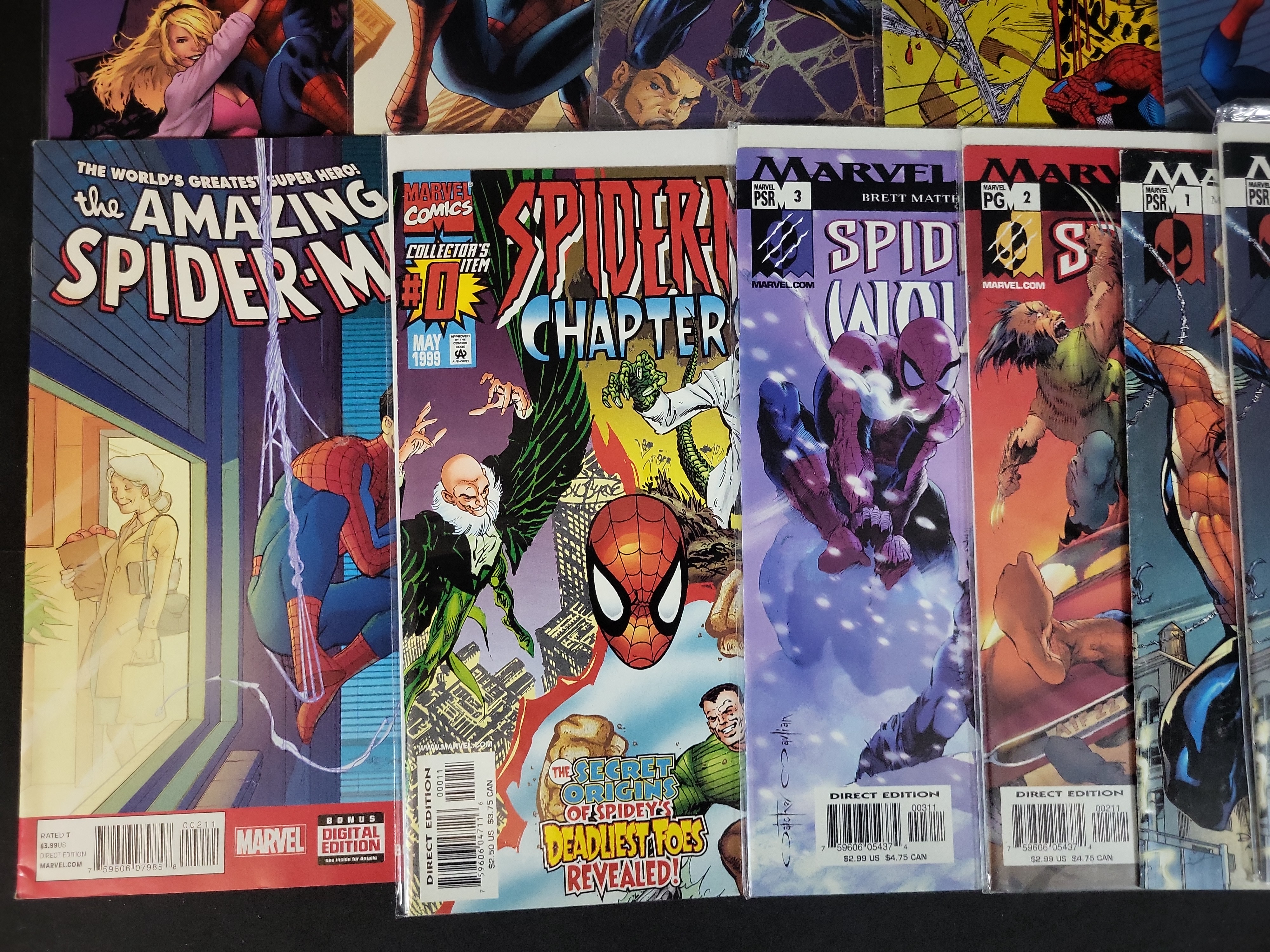 I03631 | Multiple Authors. A Collection of Spider-Man and Related Marvel Comics. Marvel Comics, 1990-2021.