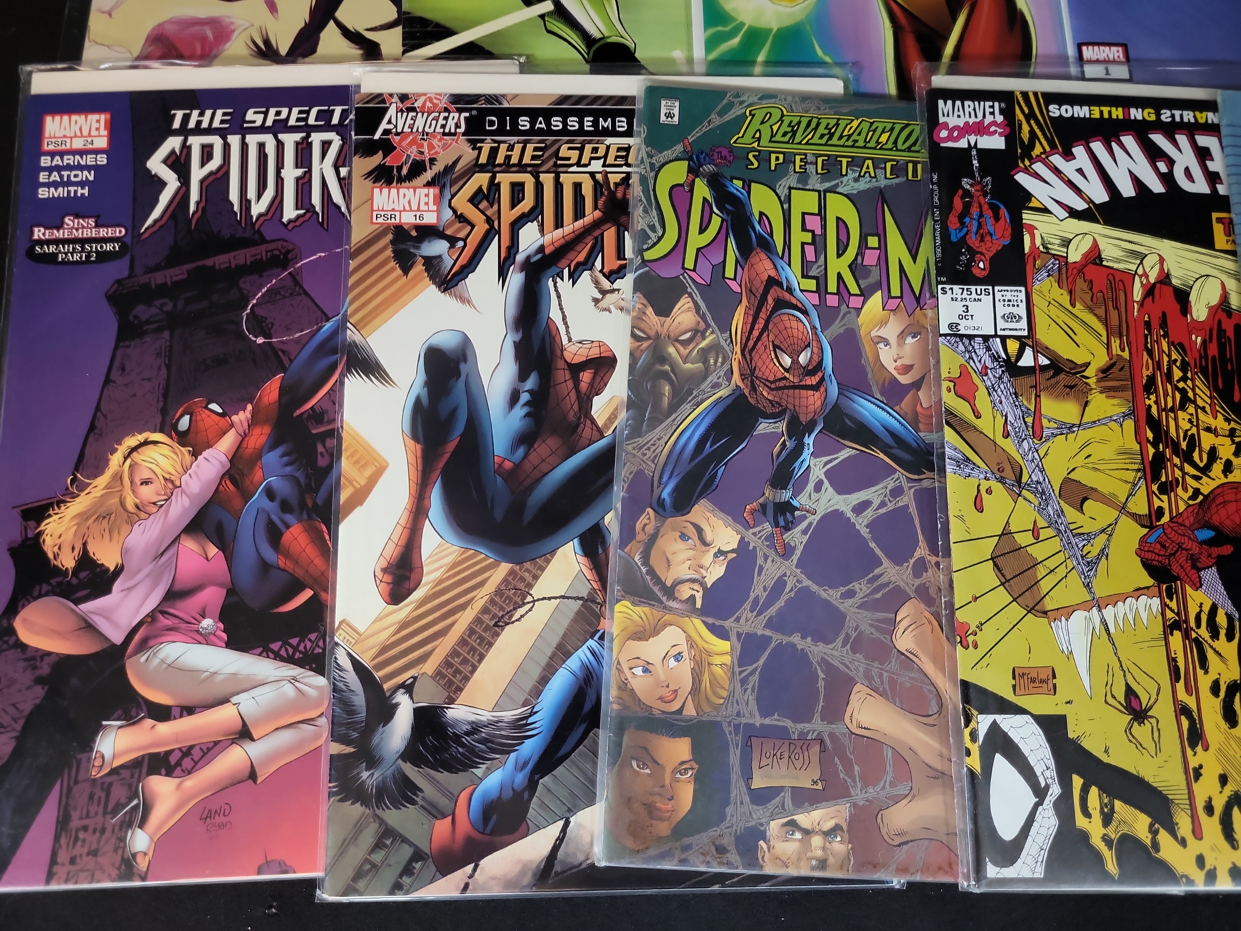 I03631 | Multiple Authors. A Collection of Spider-Man and Related Marvel Comics. Marvel Comics, 1990-2021.
