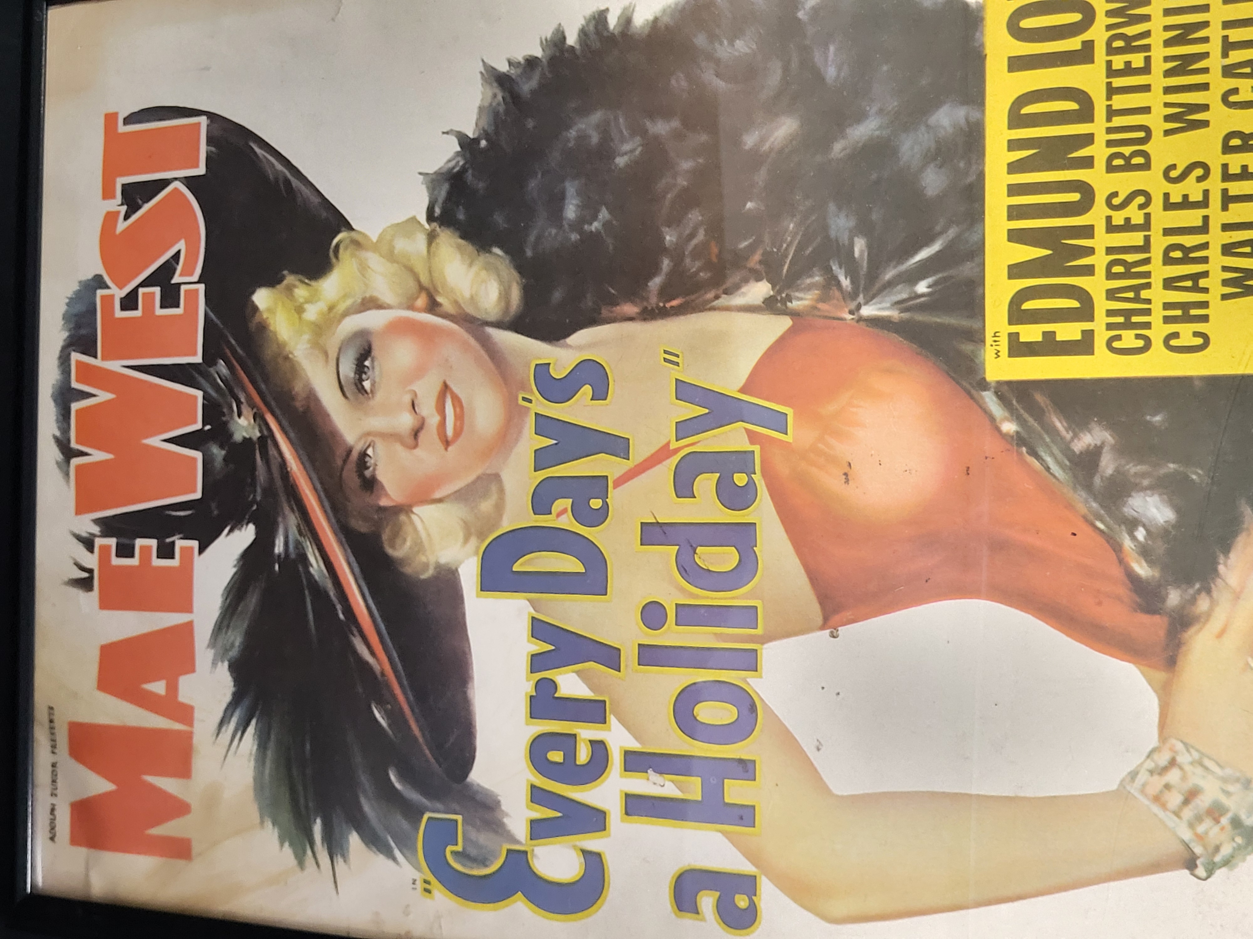 I00555 | Every Day's a Holiday 1937 Original Movie Poster Starring Mae West