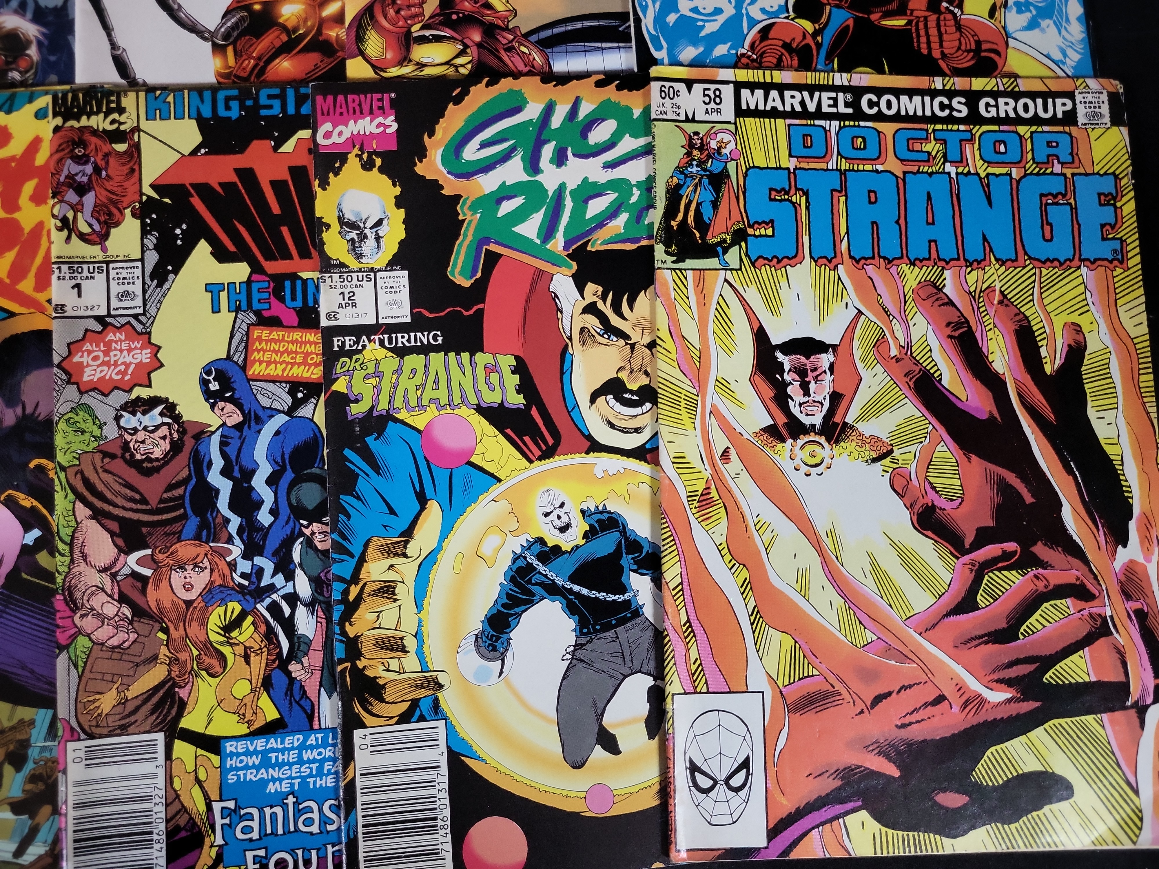 I03632 | A Collection of Marvel Comic Books featuring The Thanos Imperative and Civil War. Marvel Comics, 1982-2018.