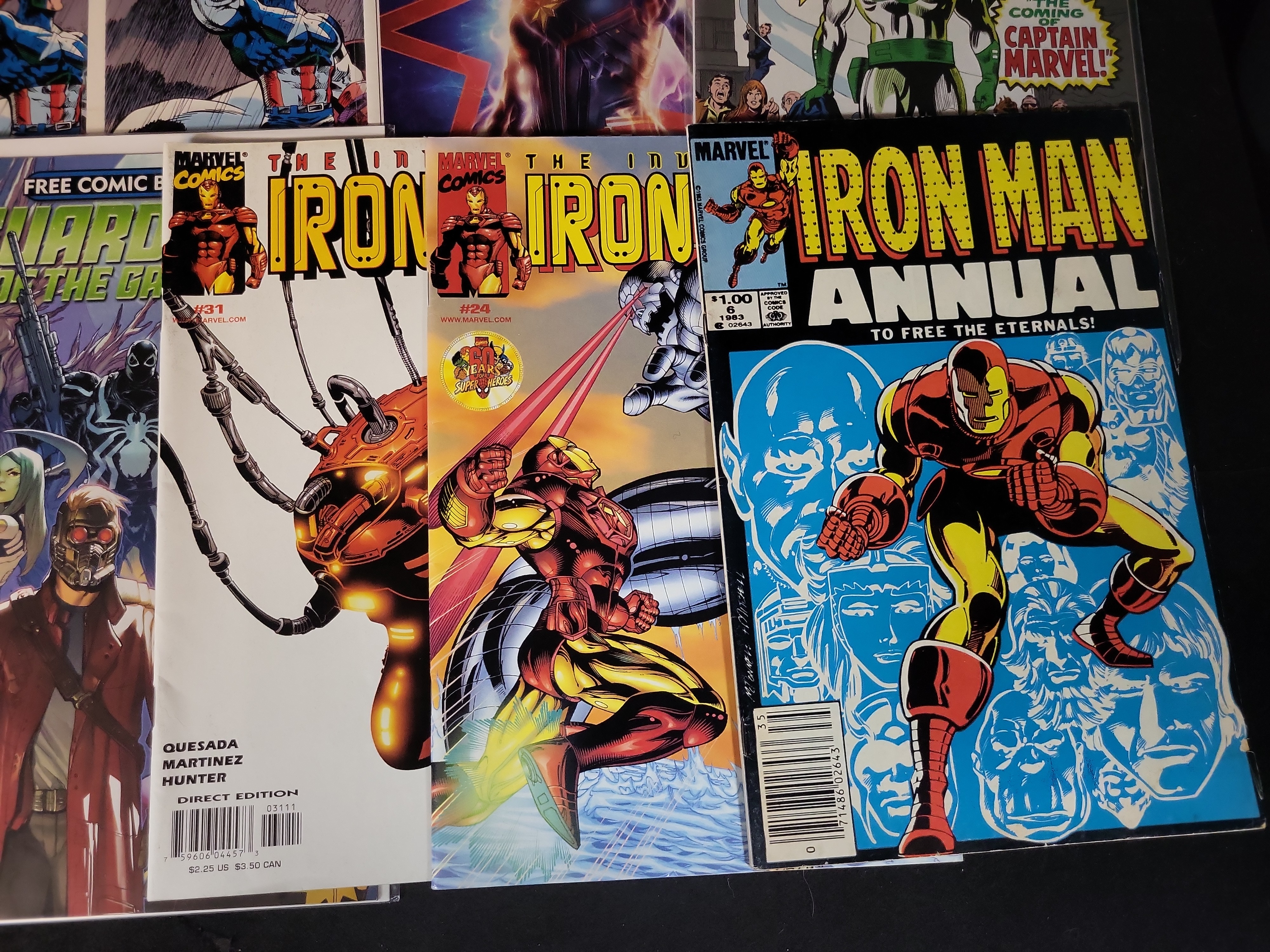 I03632 | A Collection of Marvel Comic Books featuring The Thanos Imperative and Civil War. Marvel Comics, 1982-2018.
