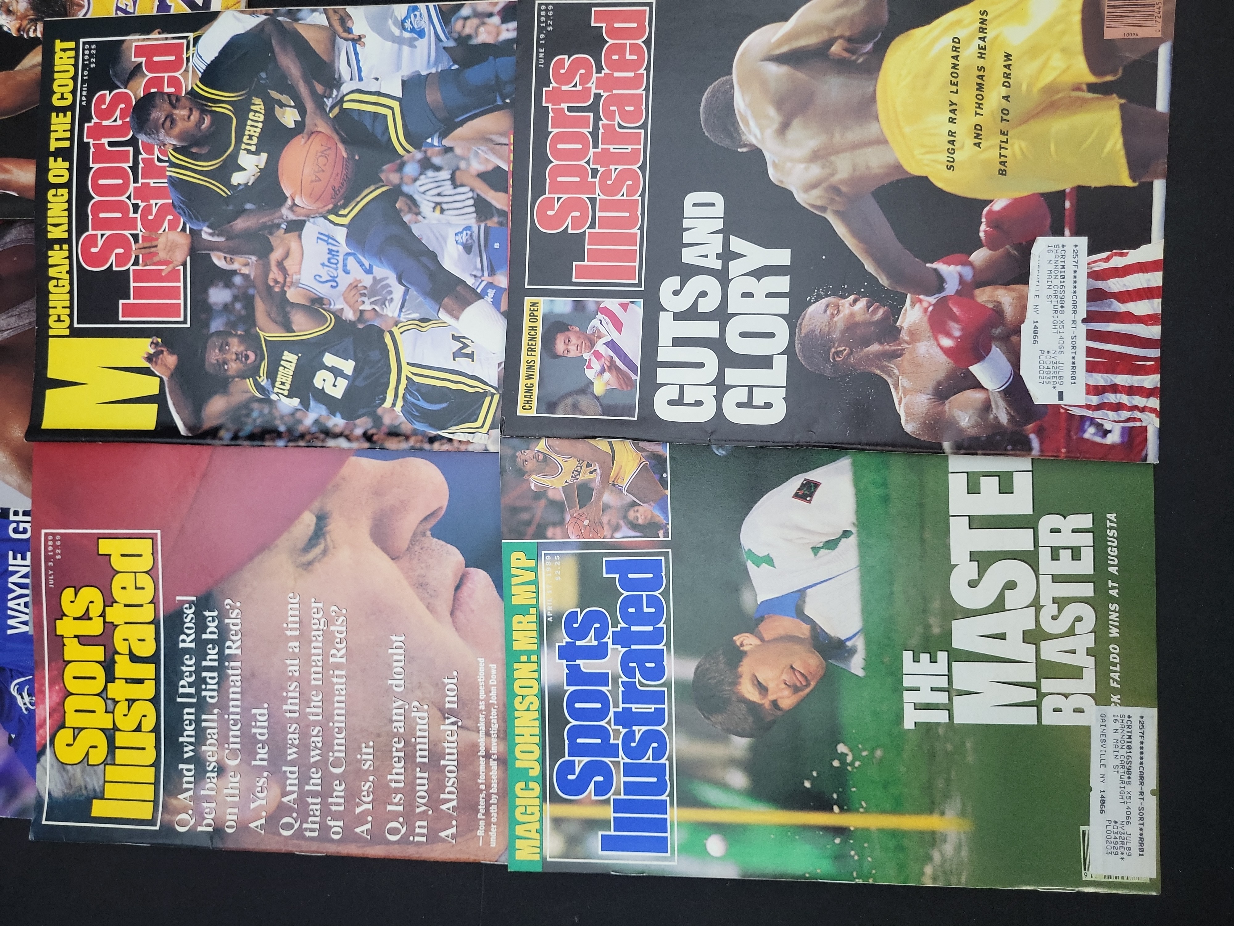 I03866 | A Collection of 35 Sports Illustrated Magazines 1962-2014