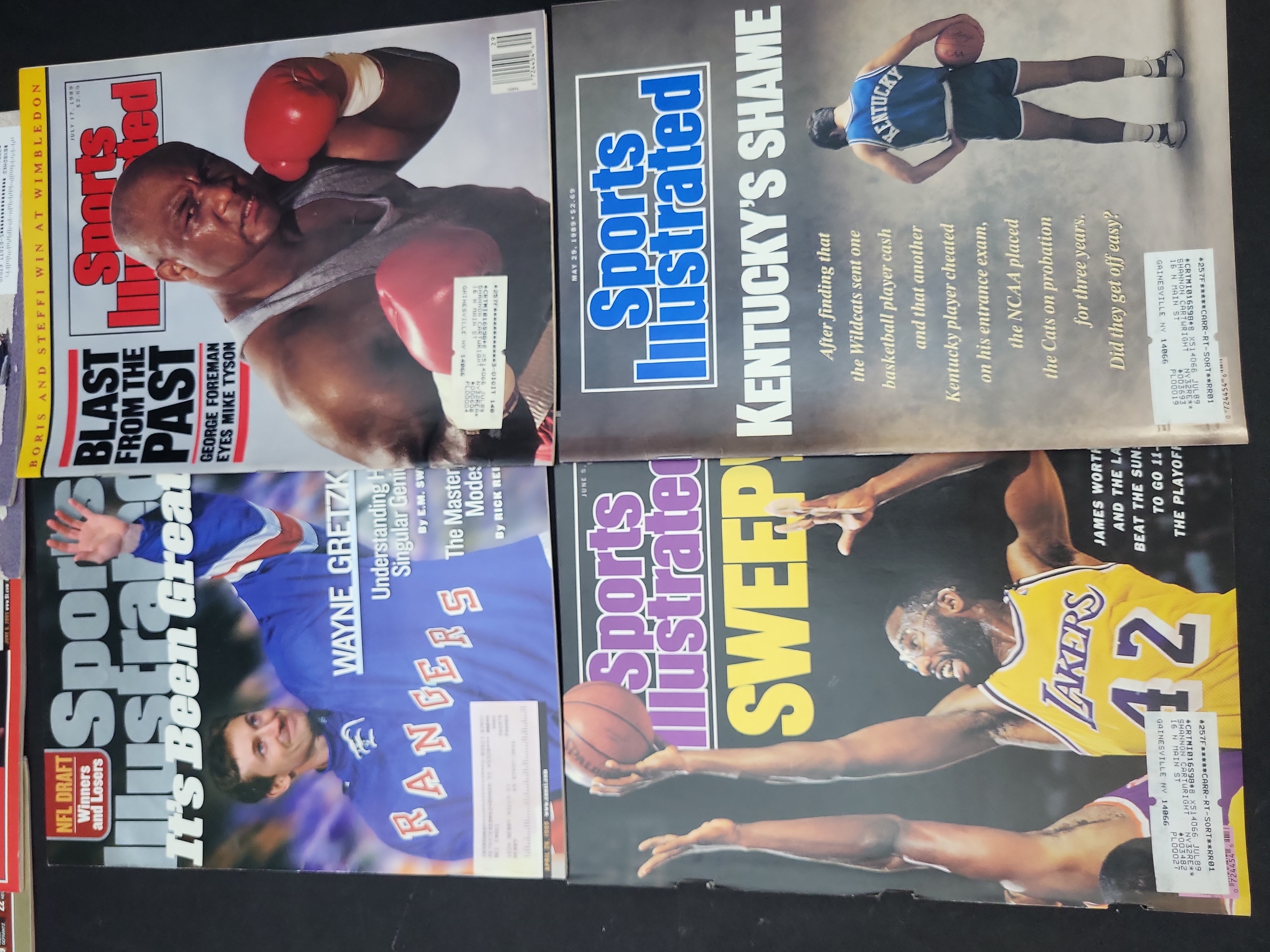 I03866 | A Collection of 35 Sports Illustrated Magazines 1962-2014