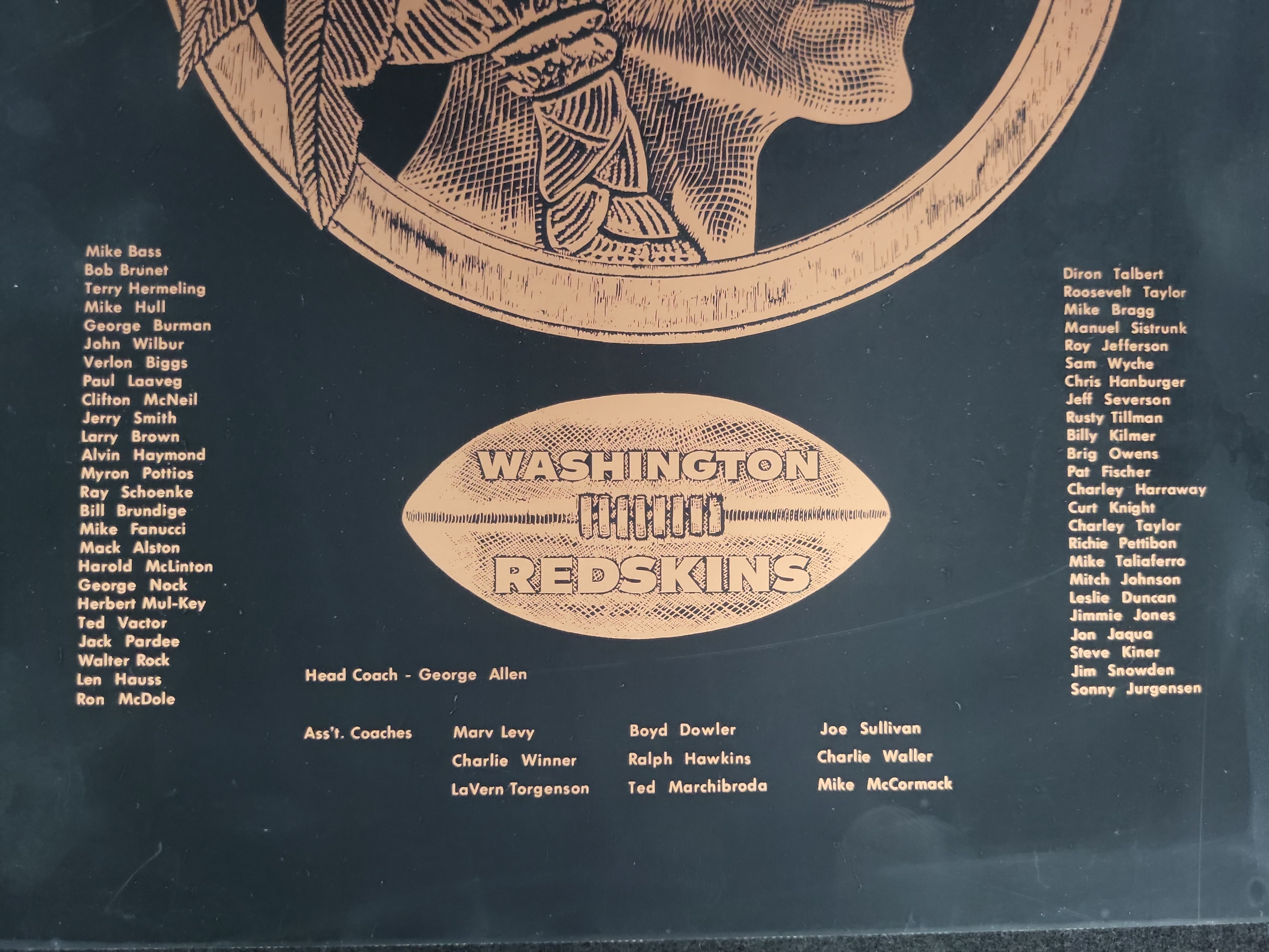 I03195 | Multiple 1972 Washington Redskins National Conference Champions Commemorative Posters