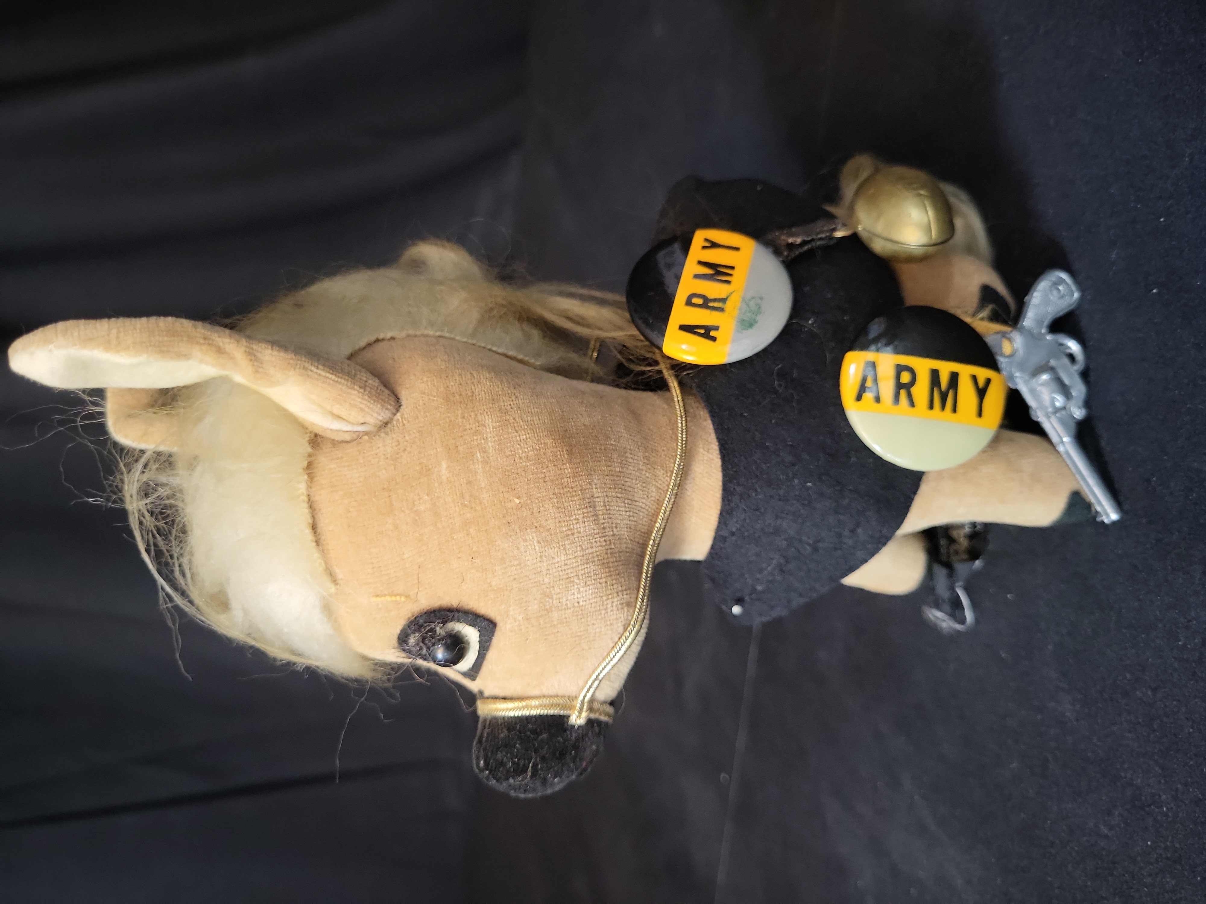 I03223 | Vintage Shiba American Expressions Army Mule Mascot Plush