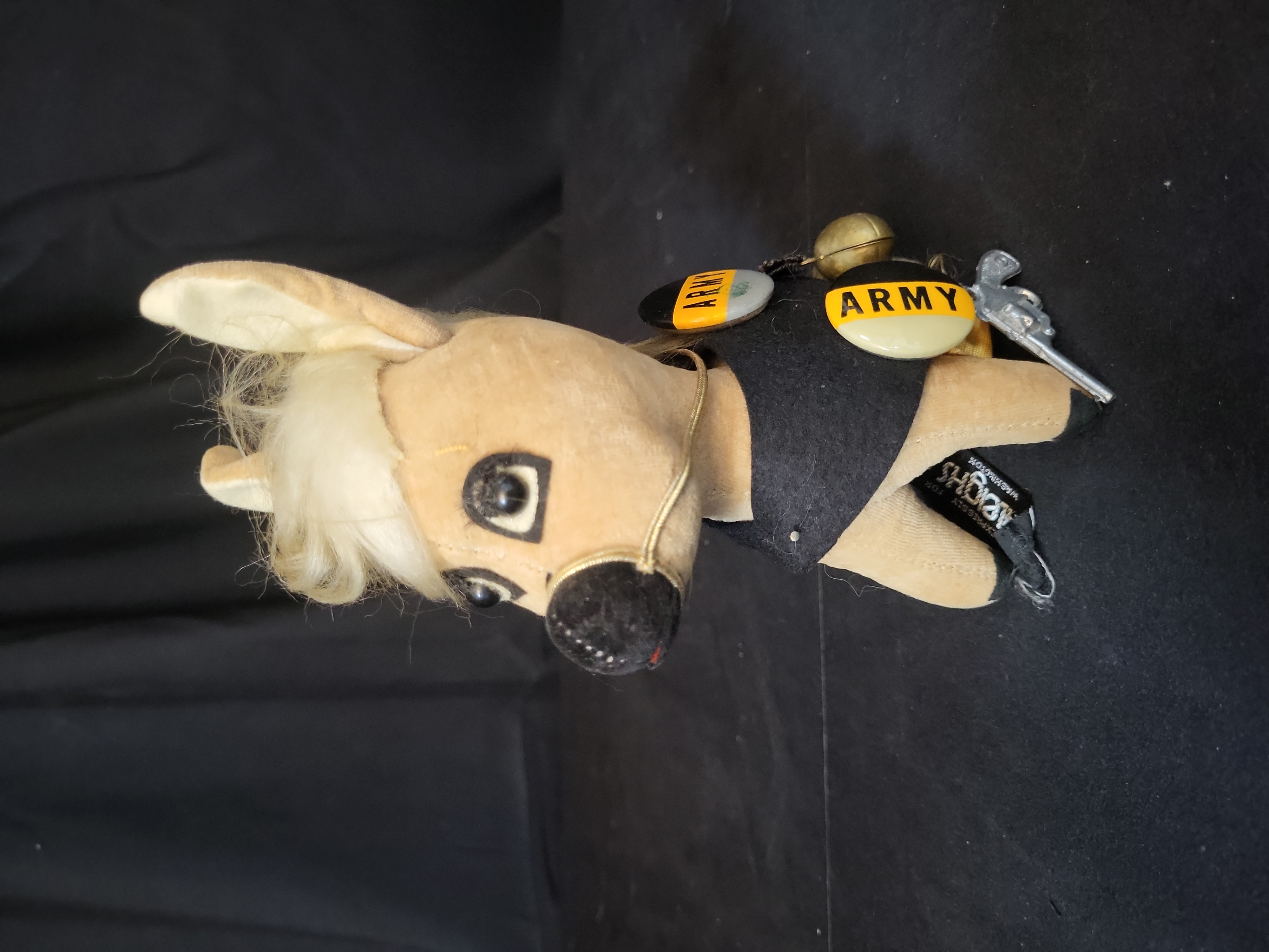 I03223 | Vintage Shiba American Expressions Army Mule Mascot Plush
