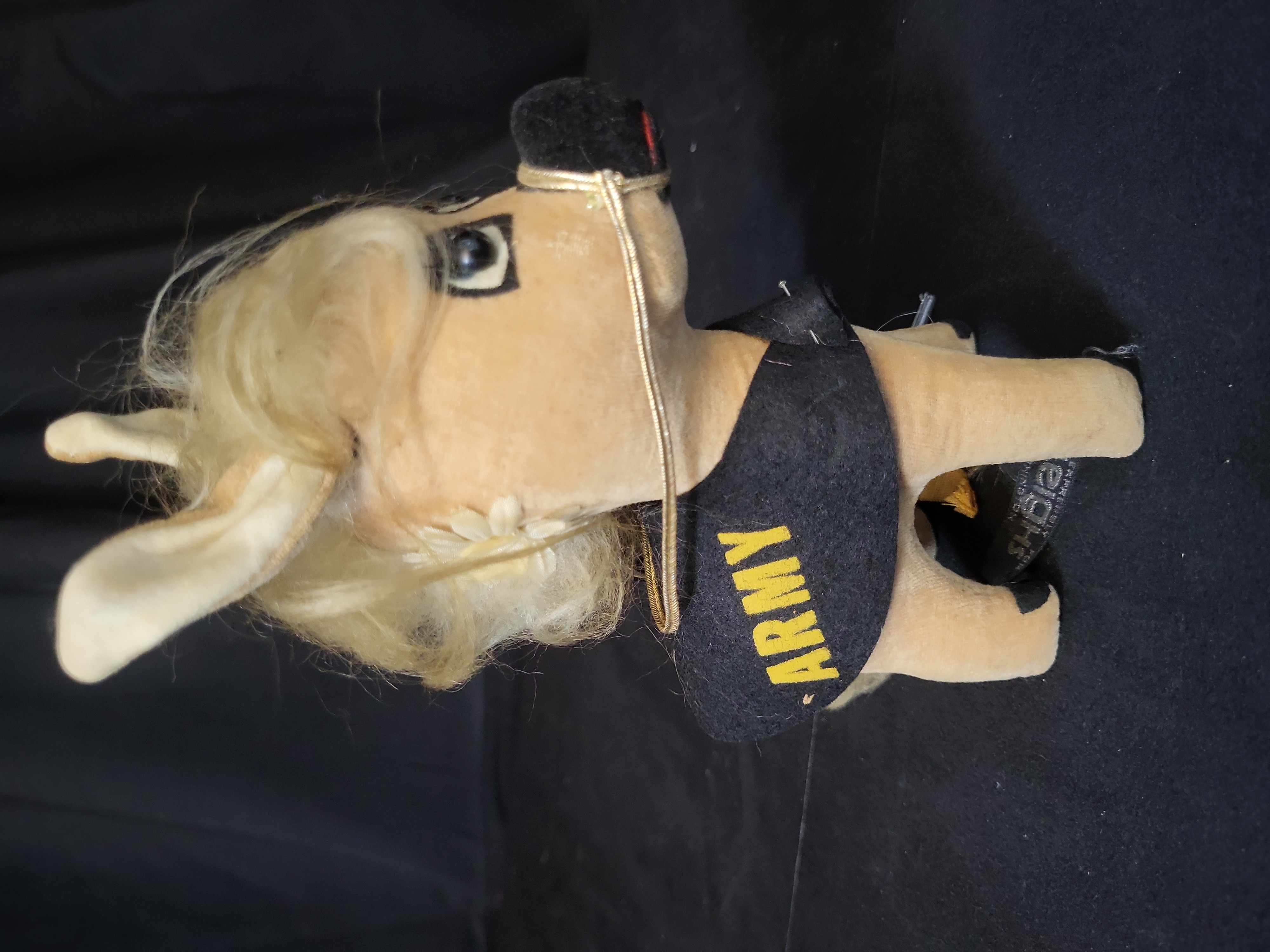 I03223 | Vintage Shiba American Expressions Army Mule Mascot Plush