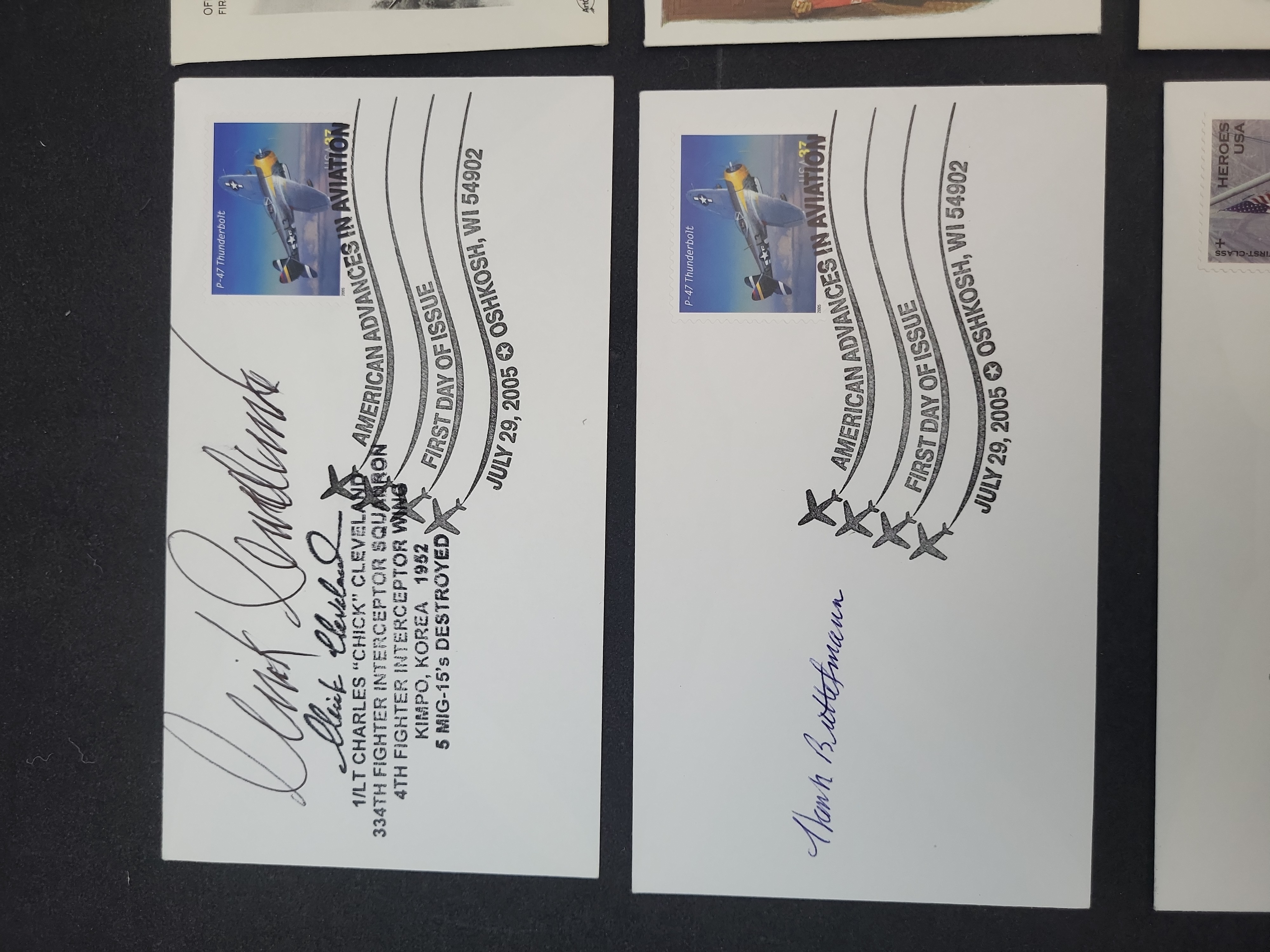 I03361 | Group of (8) Autographed US First Day Covers and Philatelic Envelopes with JSA Authentication