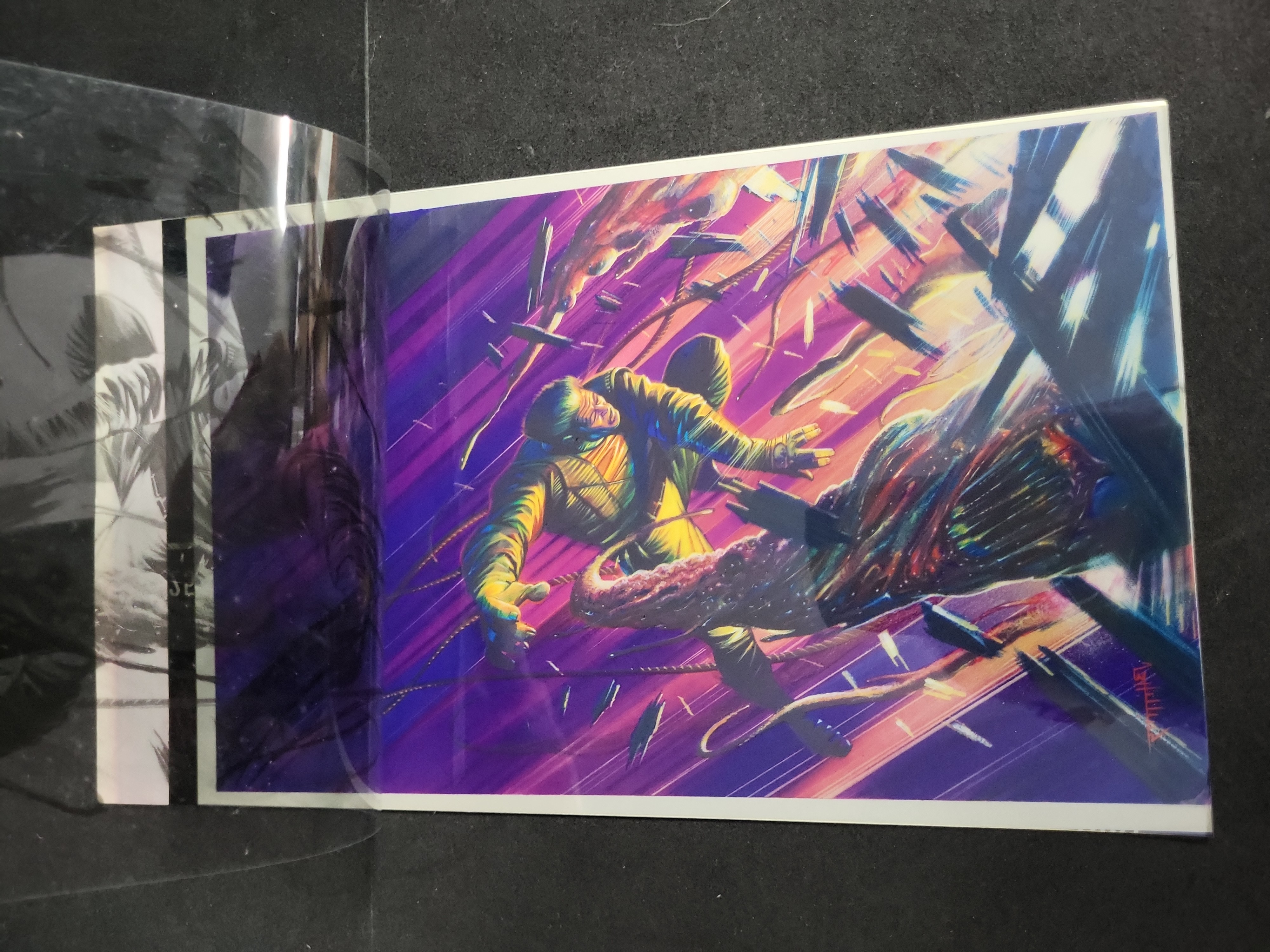 I03337 | Colin MacNeil - Mutatis Issue 1 Epic Comics Cover Production Proof Set