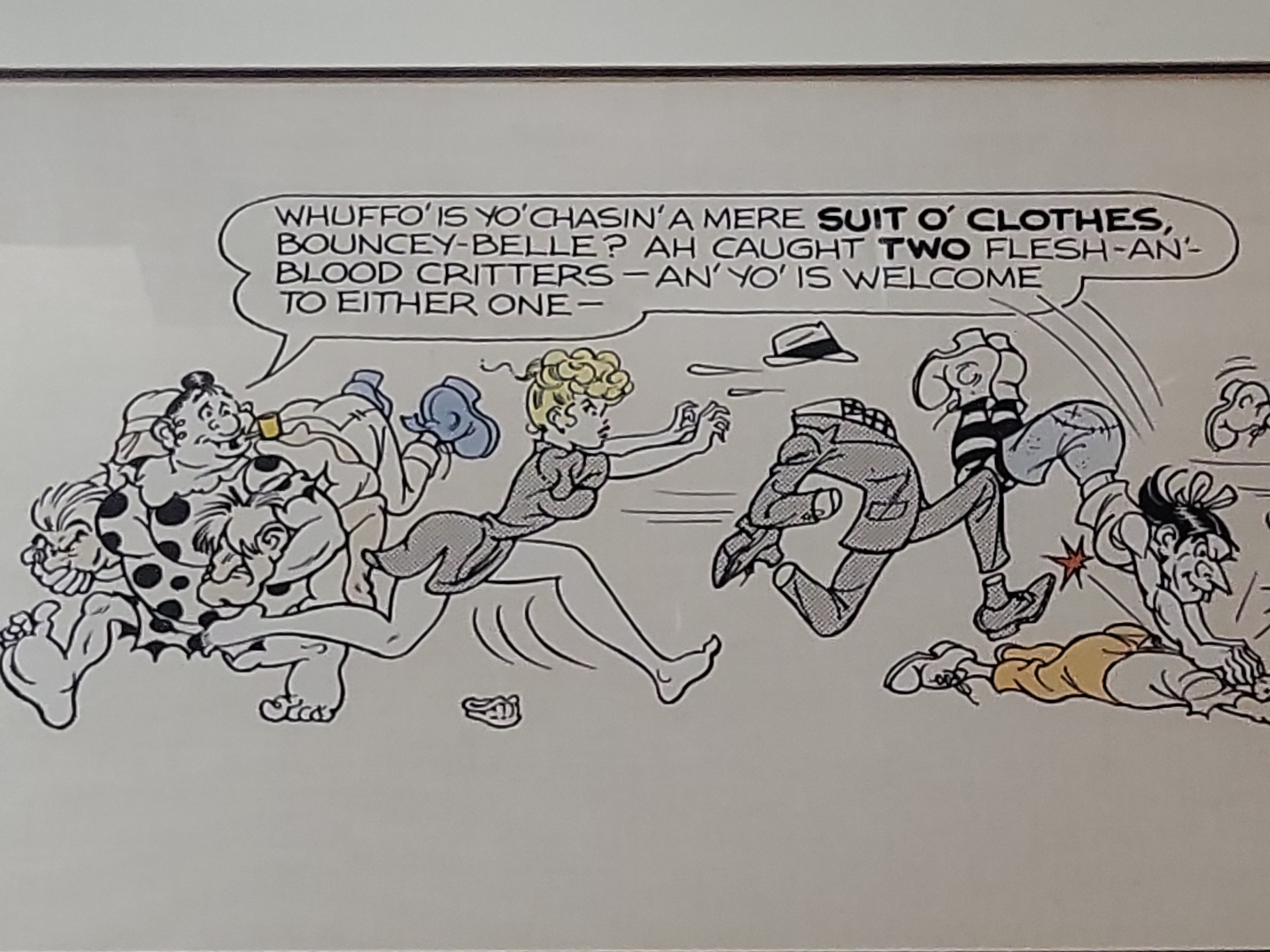 I03913 | Al Capp (1909-1979), Whuffo is Yo Chasin, Signed Artist Proof Lithograph, 1974