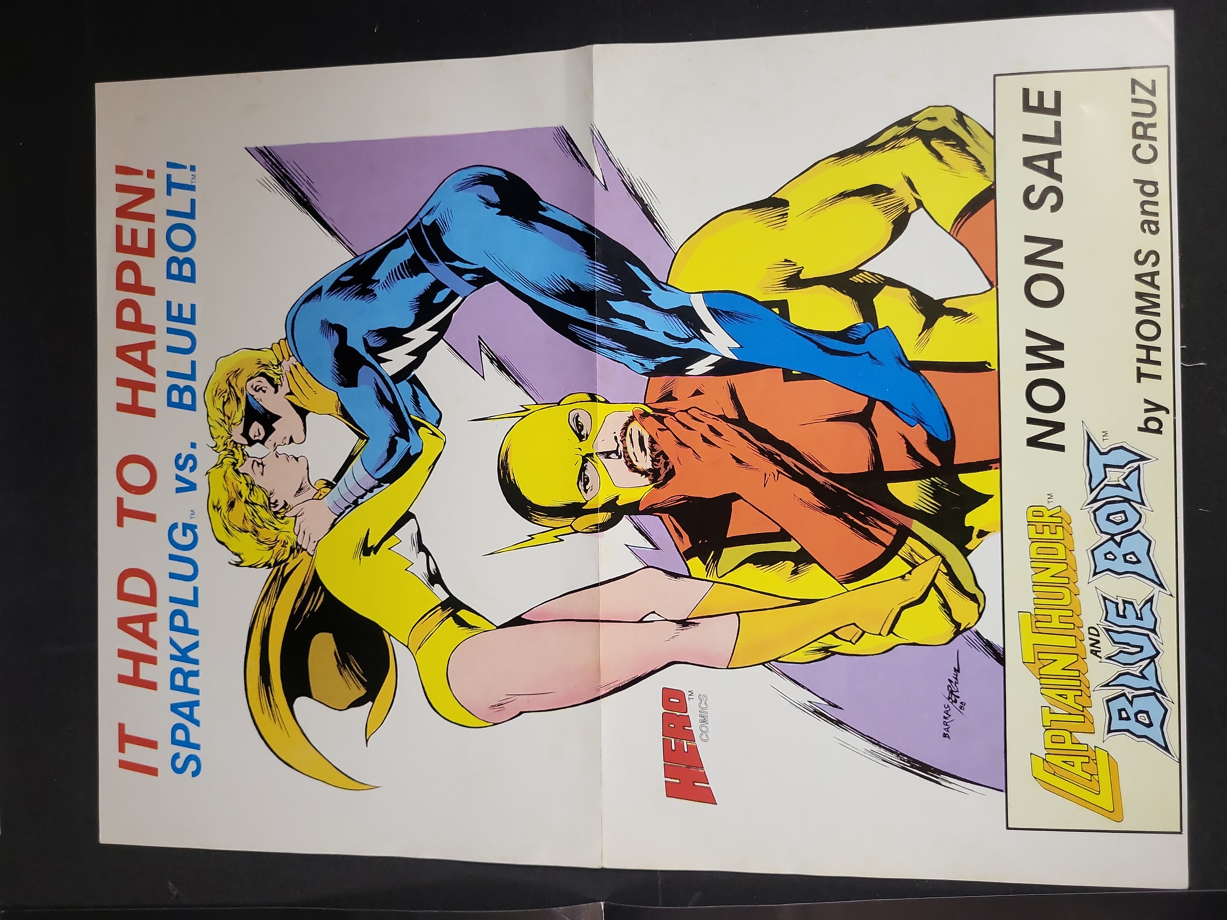 I03900 | A Lot of Six Independent Comic Book Promotional Posters and Flyers, 1986