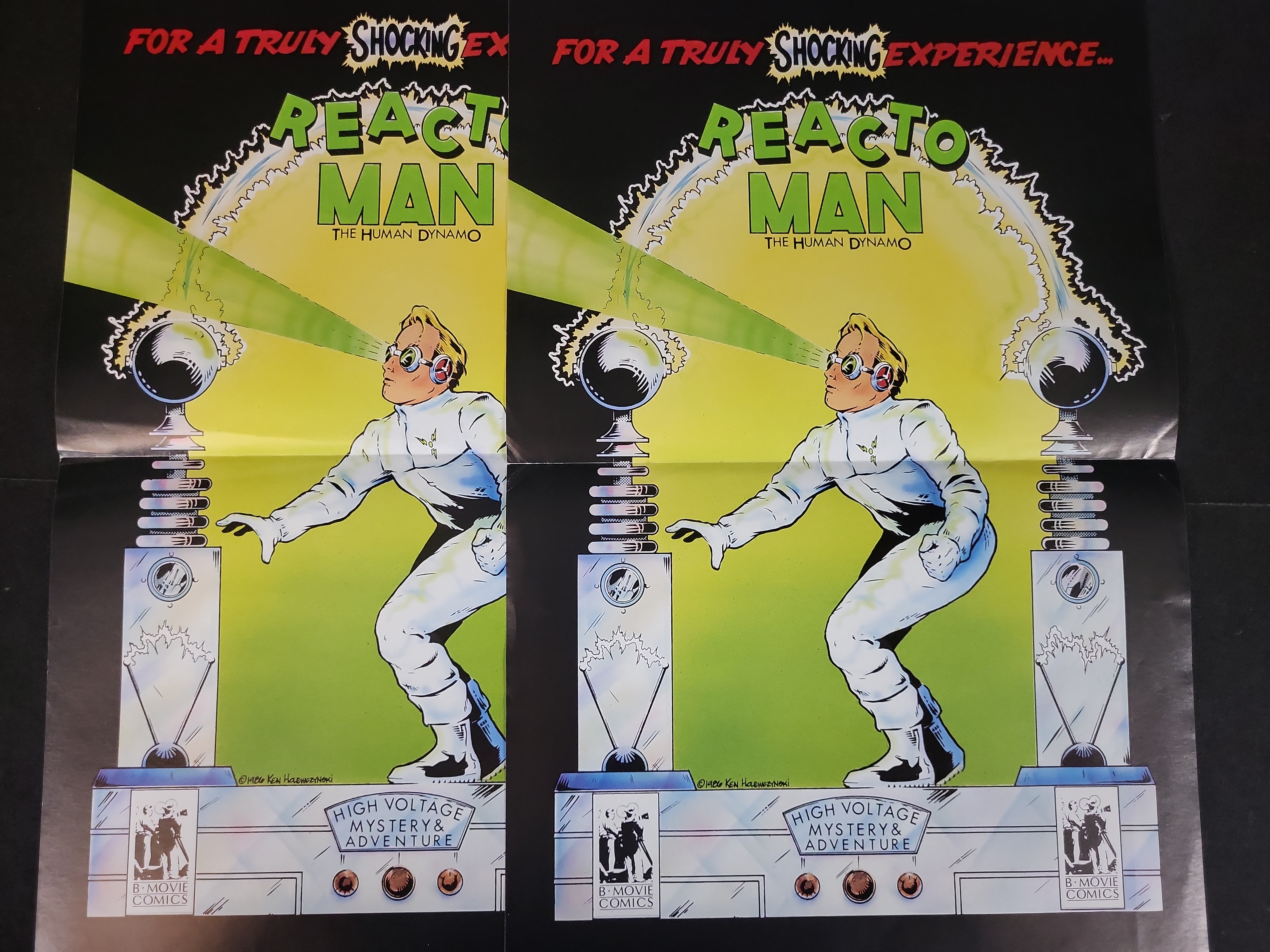 I03900 | A Lot of Six Independent Comic Book Promotional Posters and Flyers, 1986