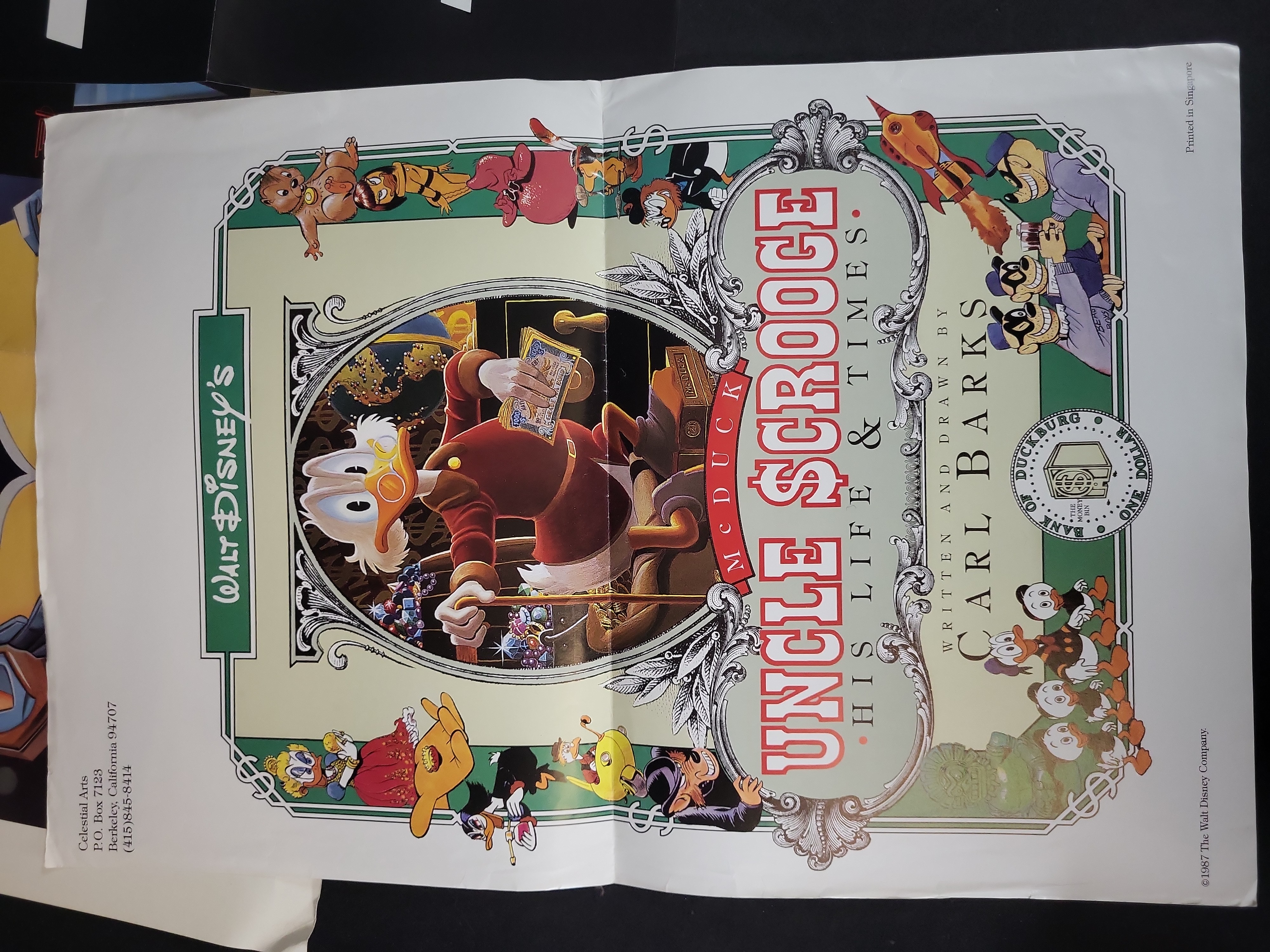 I03906 | A Collection of 9 Vintage Comic Book Promotional and Retail Display Posters 1986-1988