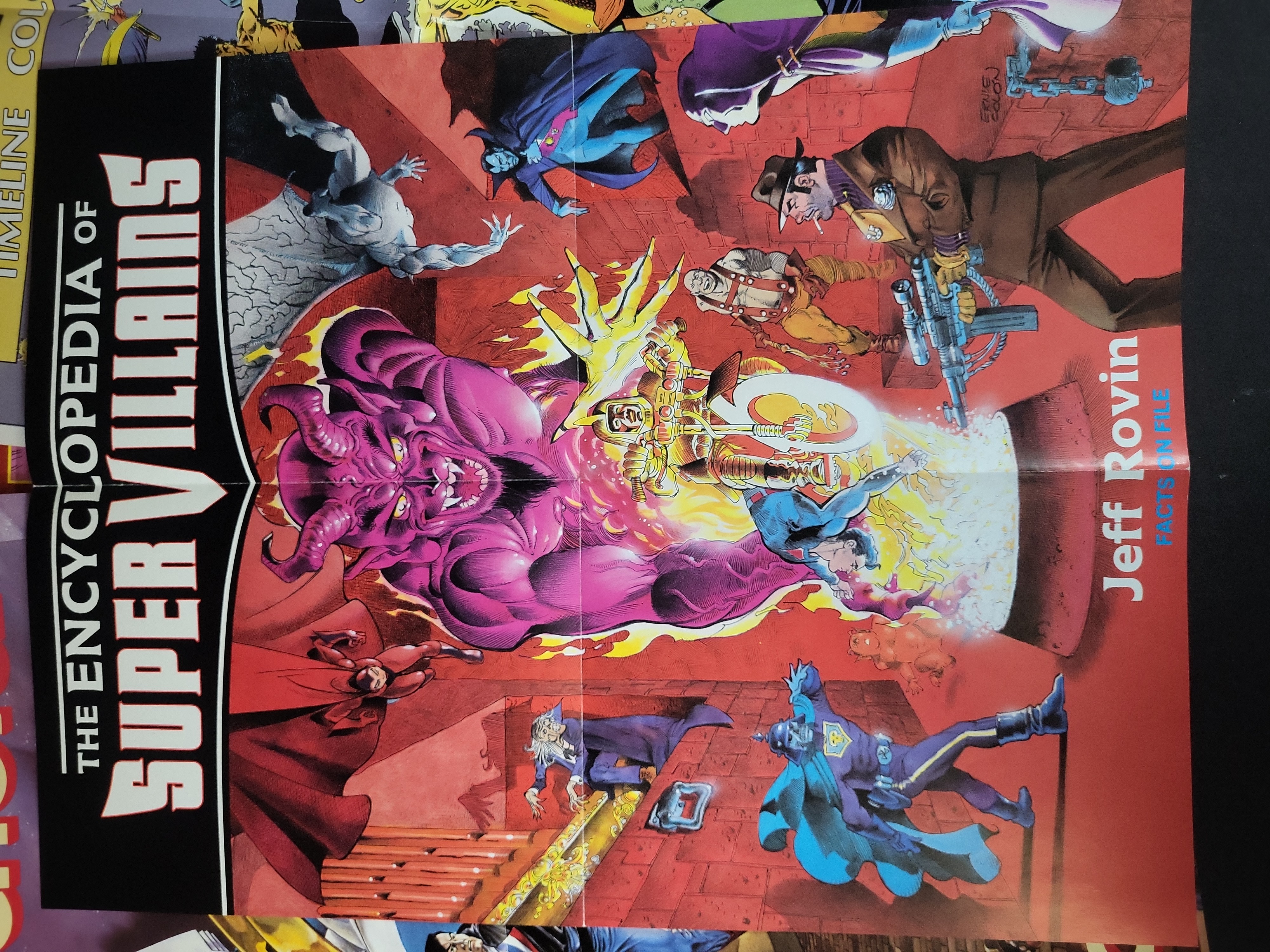 I03910 | A Collection of Seven Vintage Comic Book and Publishing Promotional Retailer Posters 1987-1990