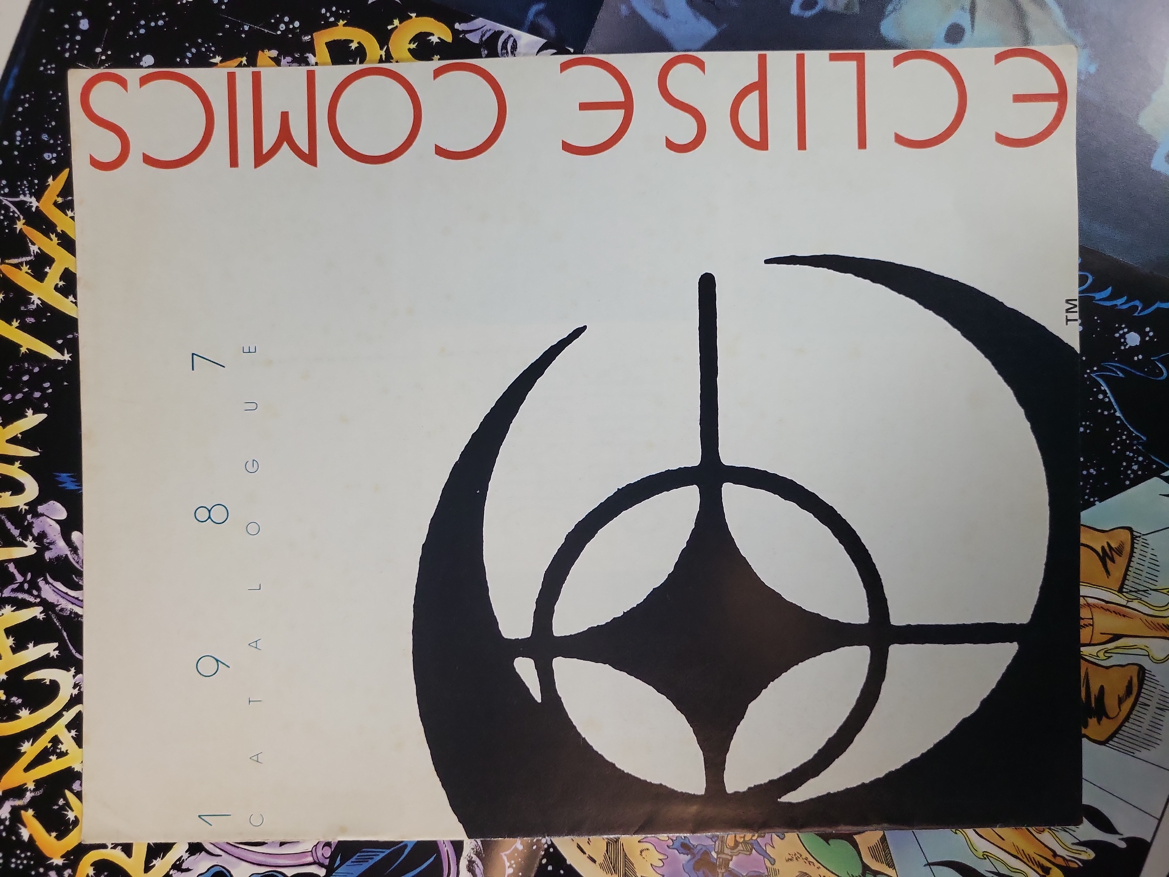 I03911 | An Assortment of Eclipse Comics Promotional Posters and 1987-1988 Catalog