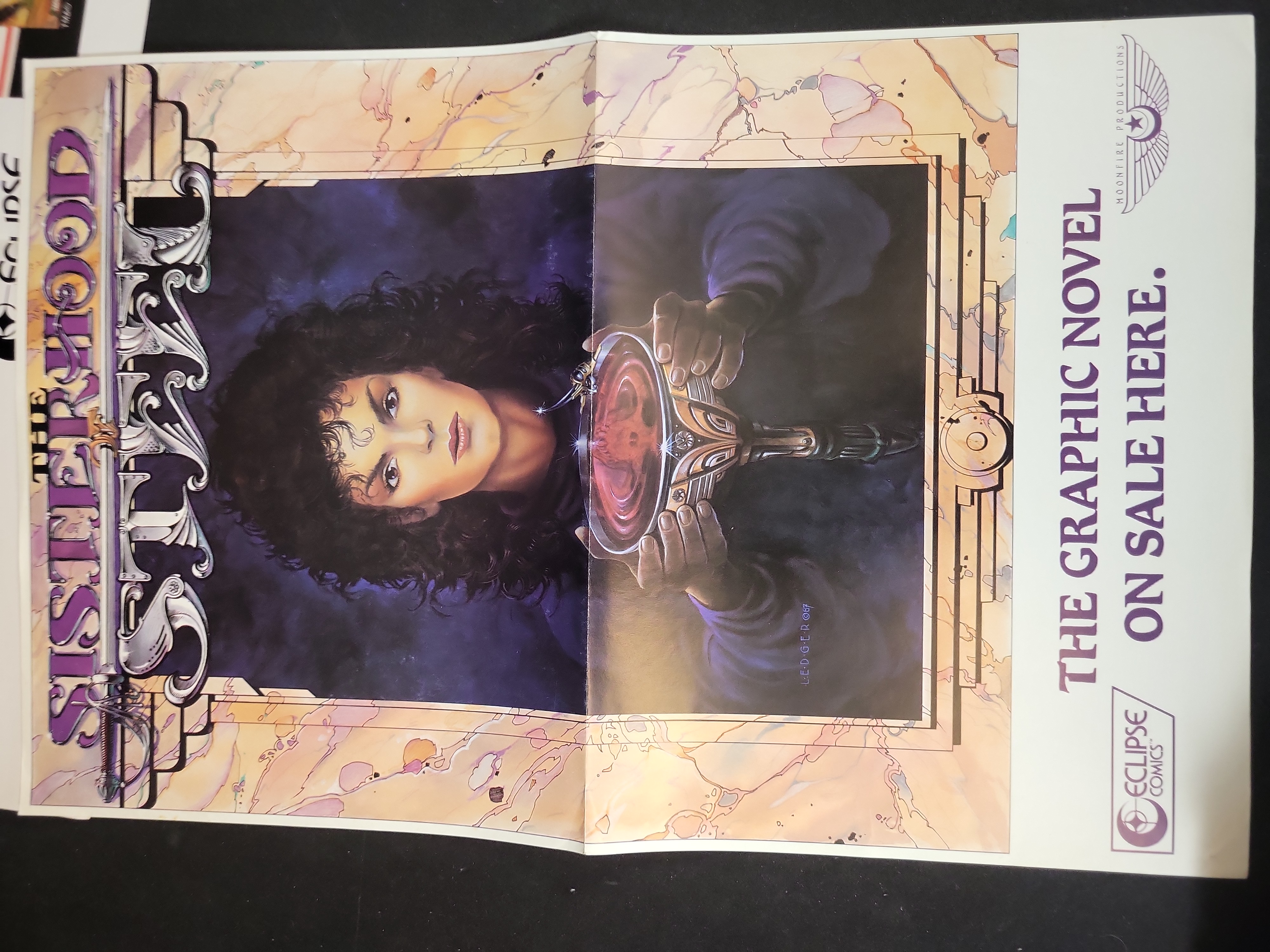 I03911 | An Assortment of Eclipse Comics Promotional Posters and 1987-1988 Catalog