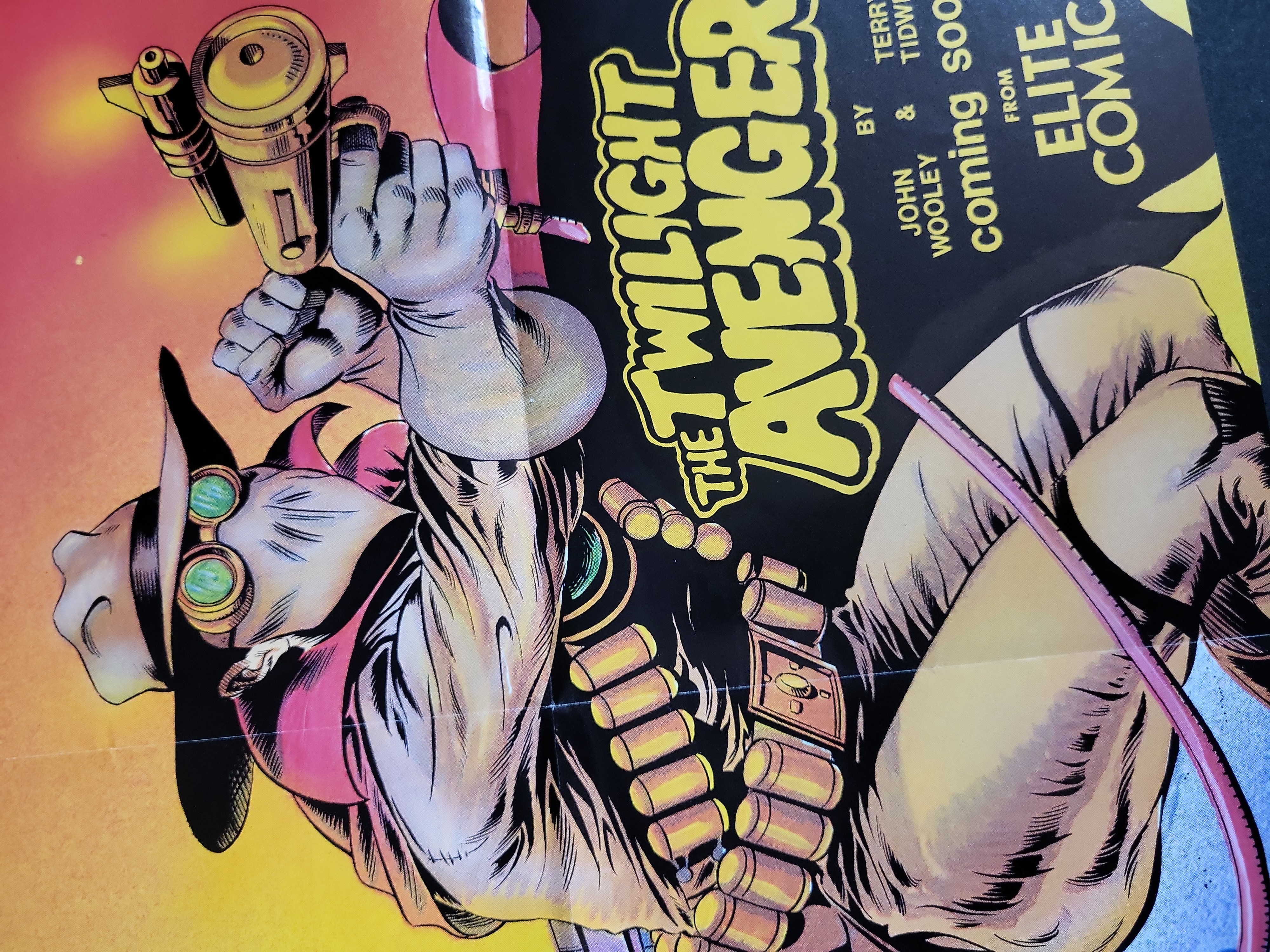 I03901 | A Collection of Four Vintage Independent Comic Book Promotional Posters