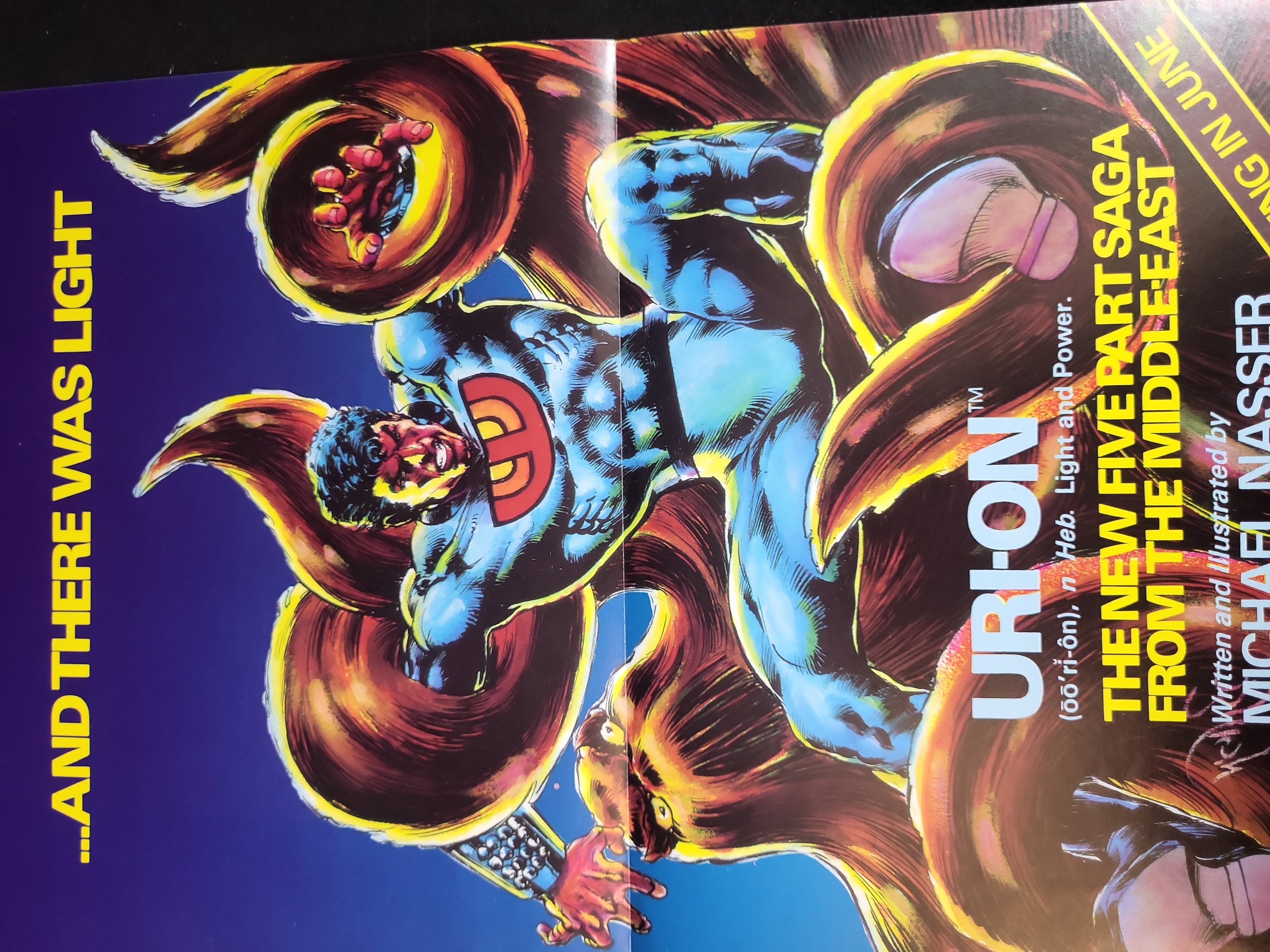 I03901 | A Collection of Four Vintage Independent Comic Book Promotional Posters