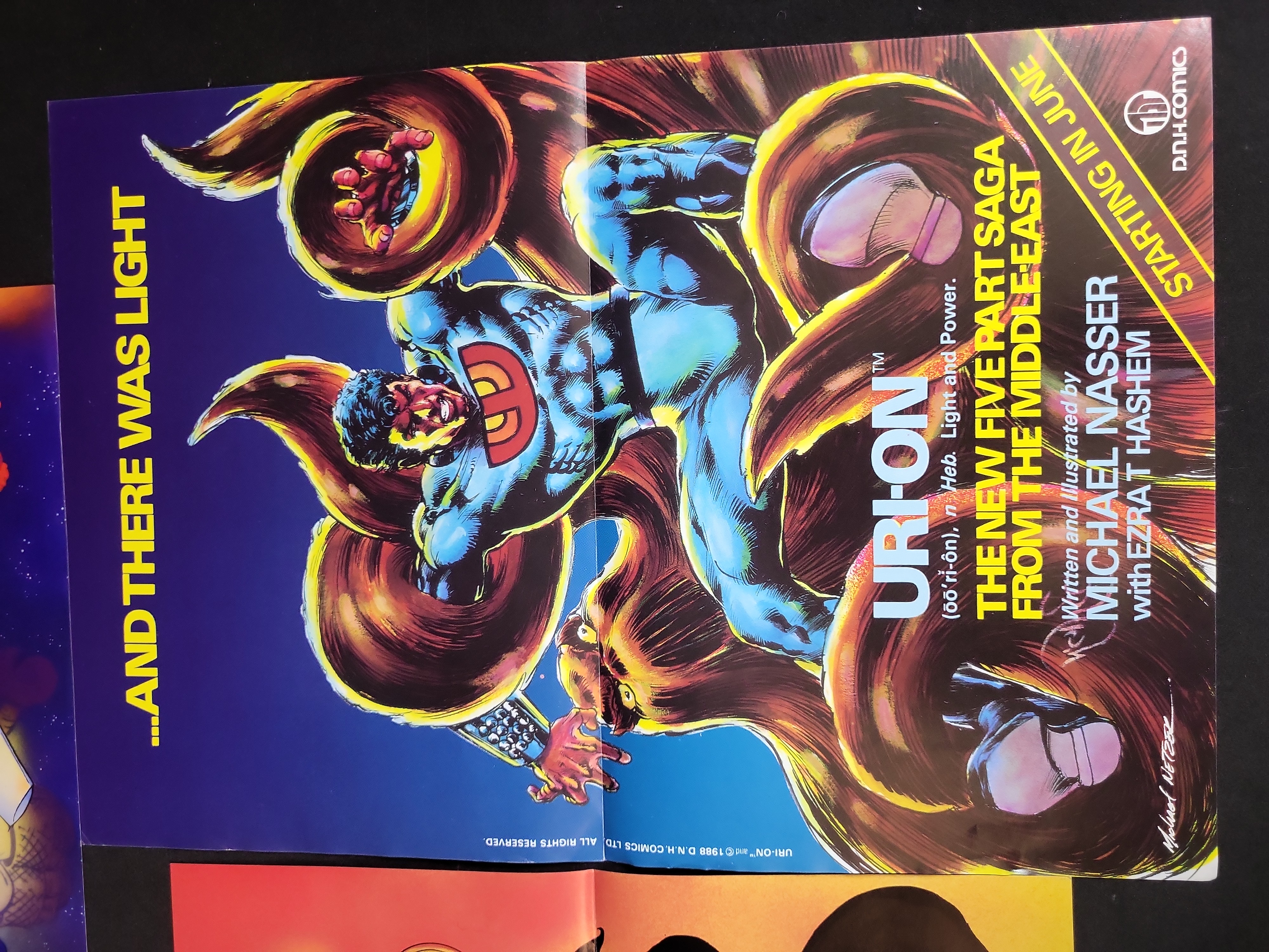 I03901 | A Collection of Four Vintage Independent Comic Book Promotional Posters
