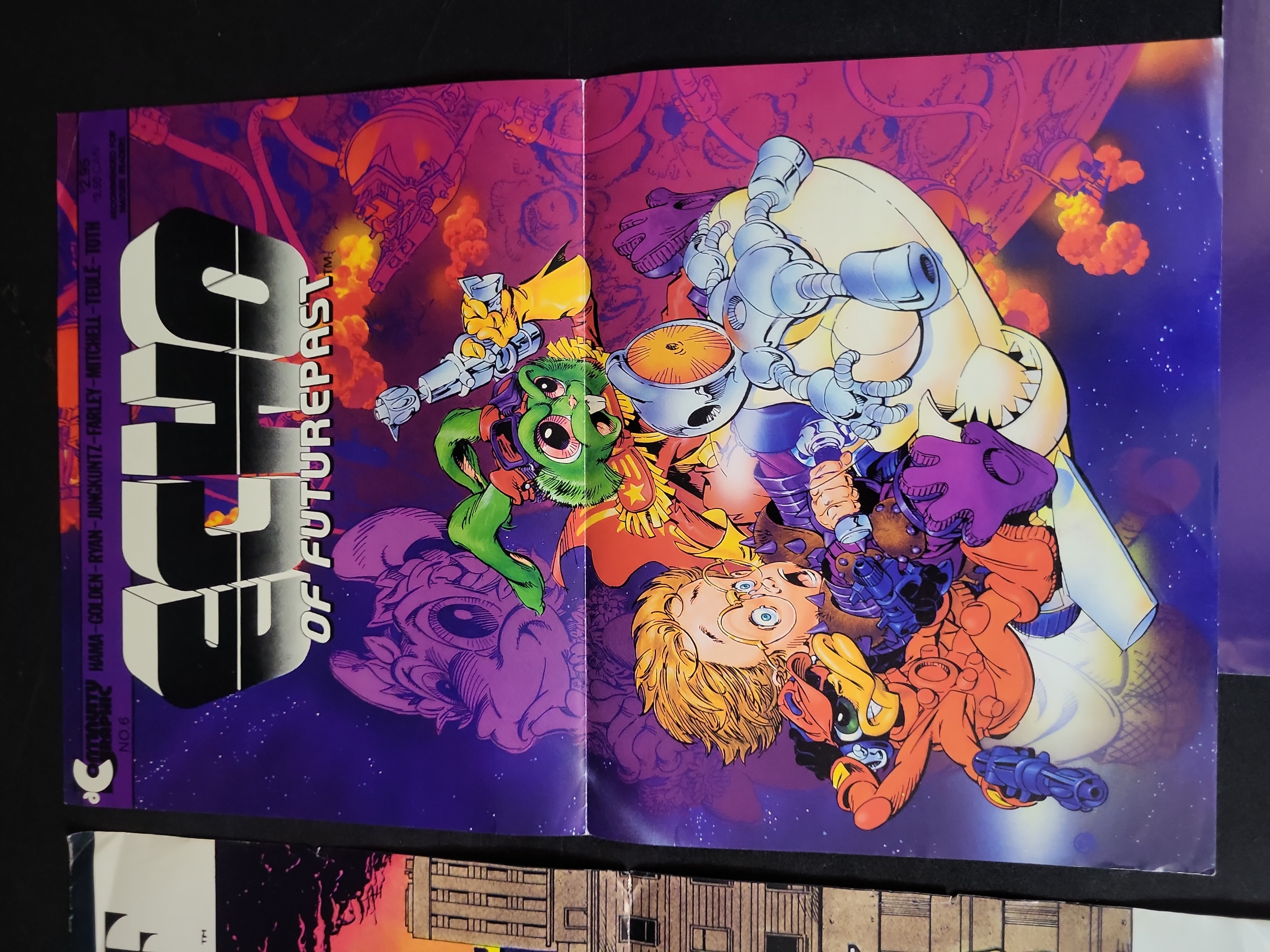 I03901 | A Collection of Four Vintage Independent Comic Book Promotional Posters