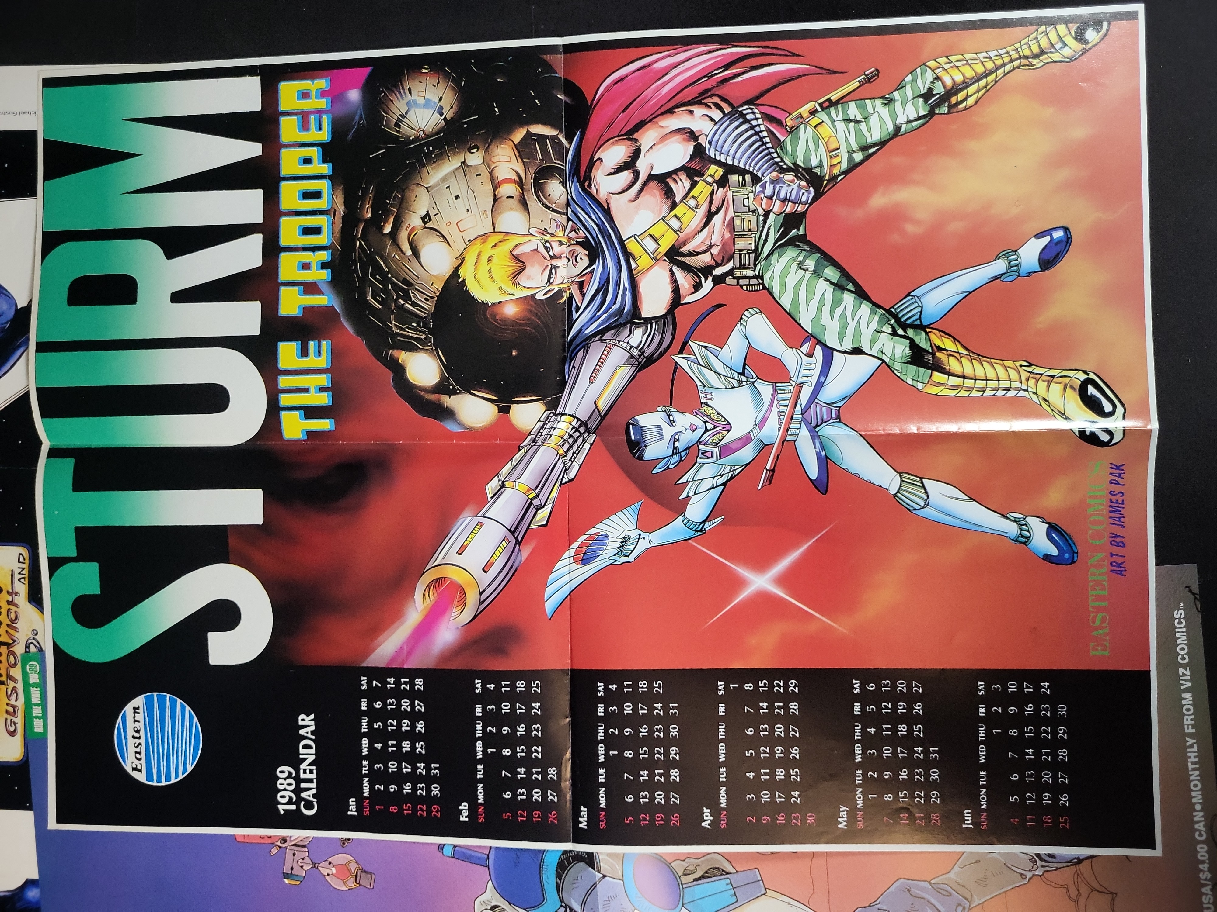 I03903 | A Collection of Late 1980s Independent and Manga Comic Book Promotional Posters