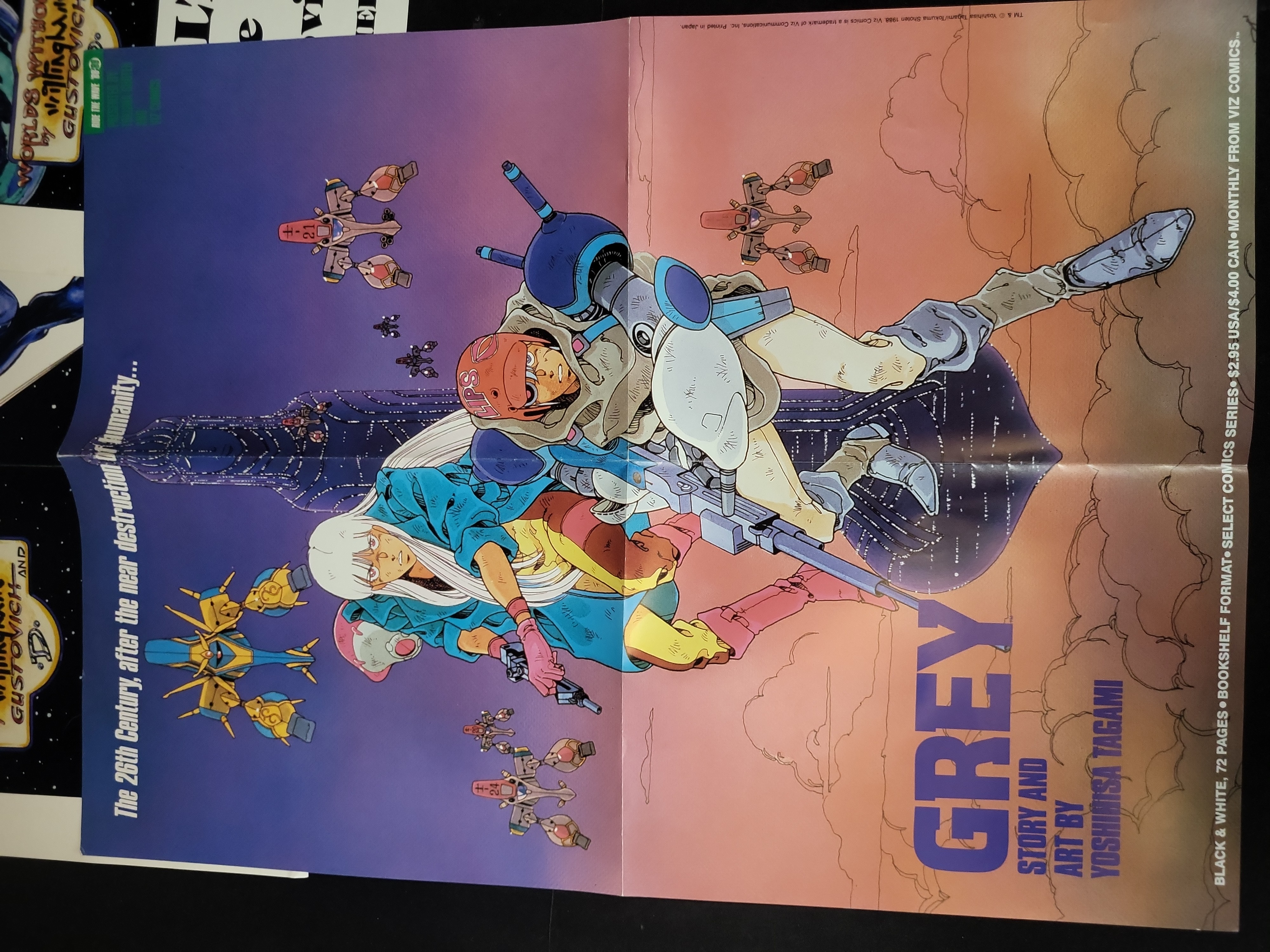 I03903 | A Collection of Late 1980s Independent and Manga Comic Book Promotional Posters