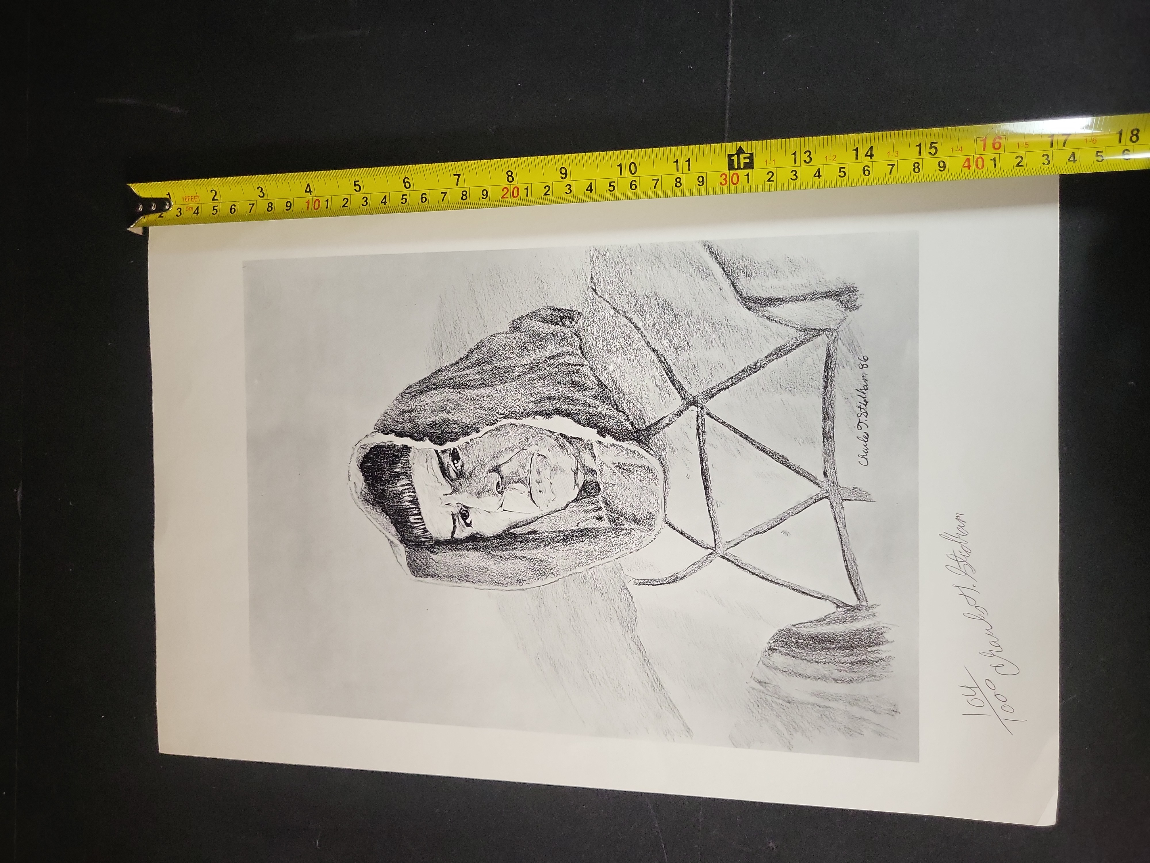 I03235 | Charles H. Stidham, Hooded Figure, Limited Edition Print