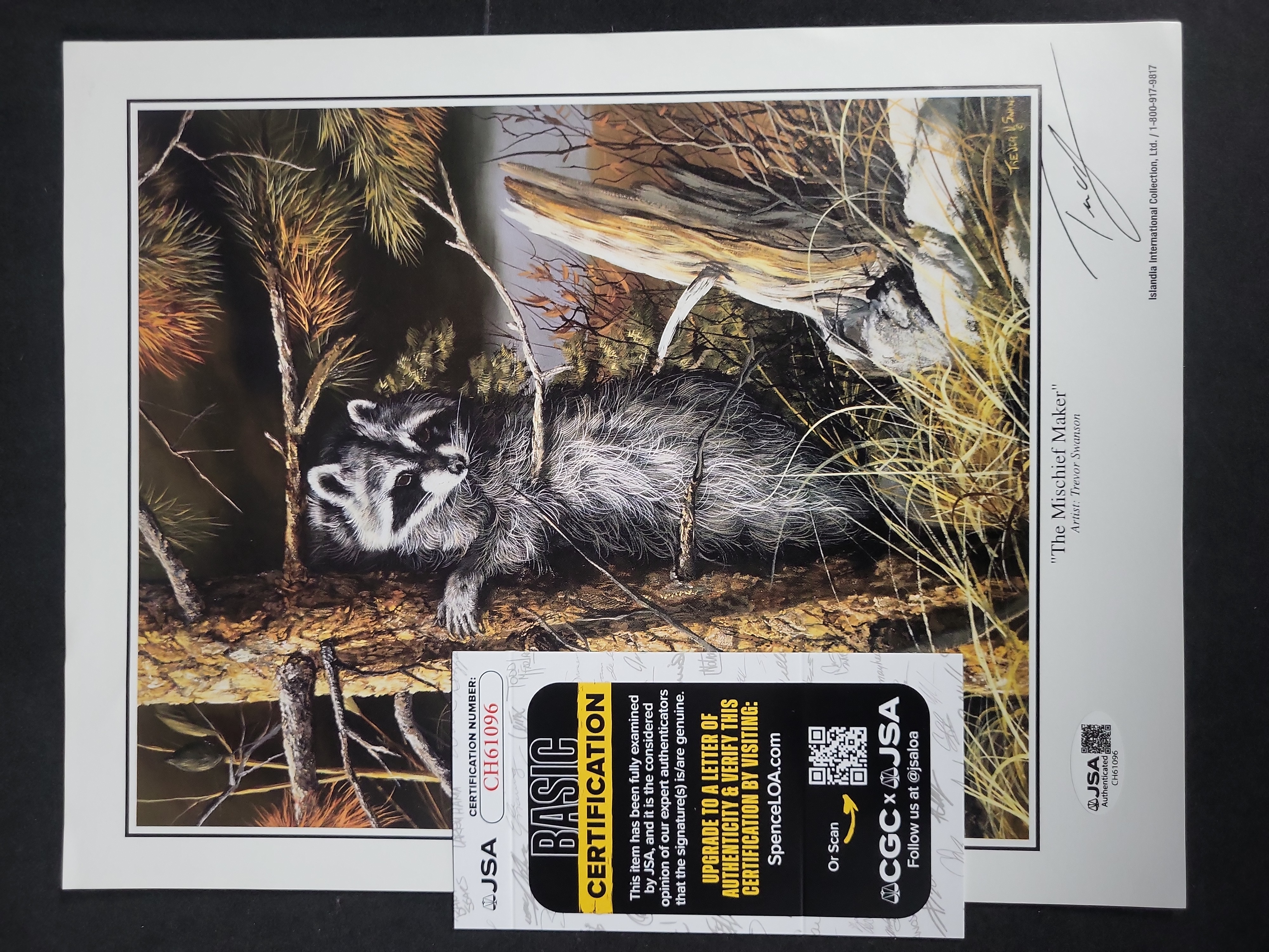 I03438 | Trevor Swanson, The Mischief Maker, Hand-Signed Photomechanical Print
