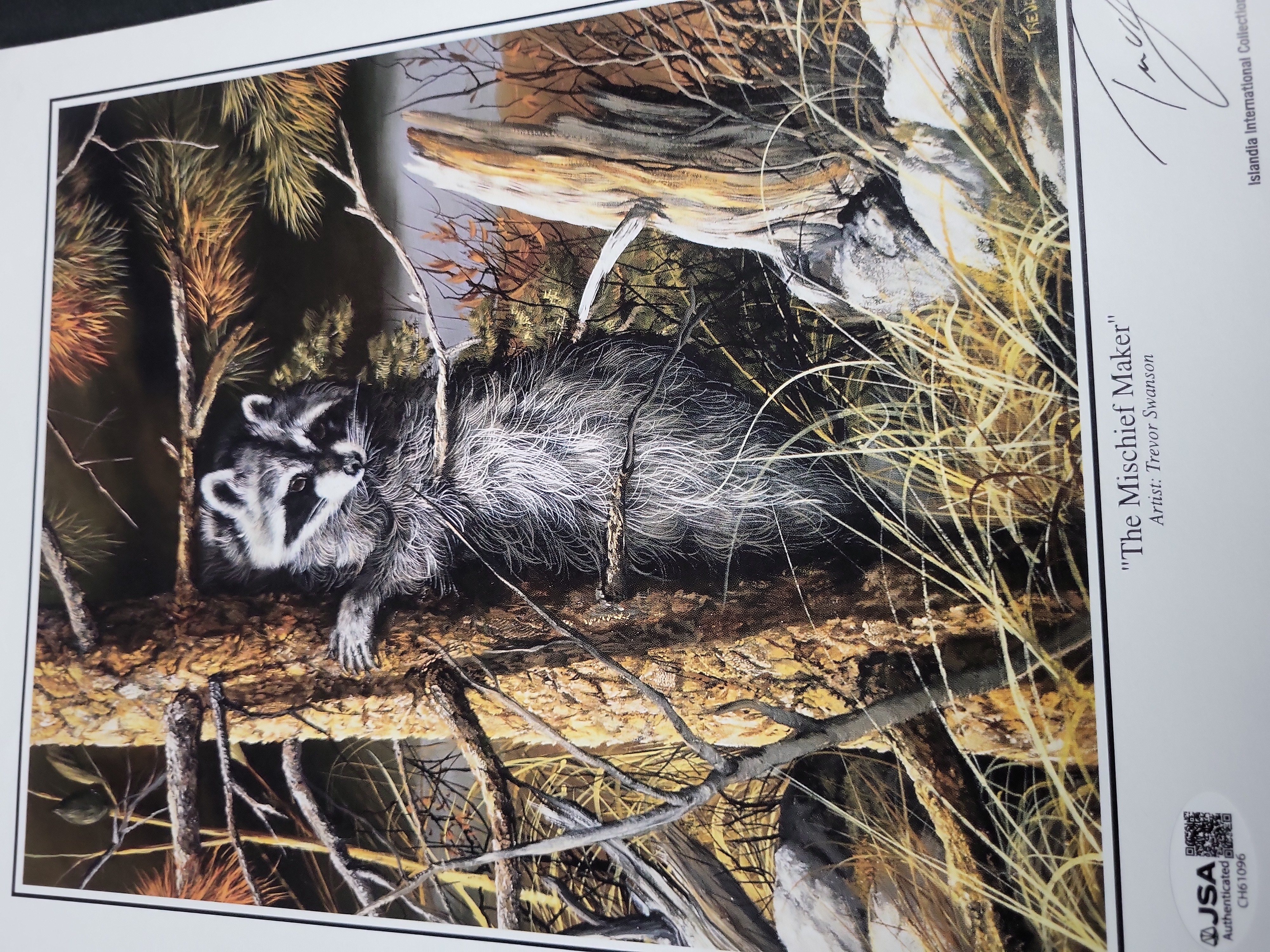 I03438 | Trevor Swanson, The Mischief Maker, Hand-Signed Photomechanical Print