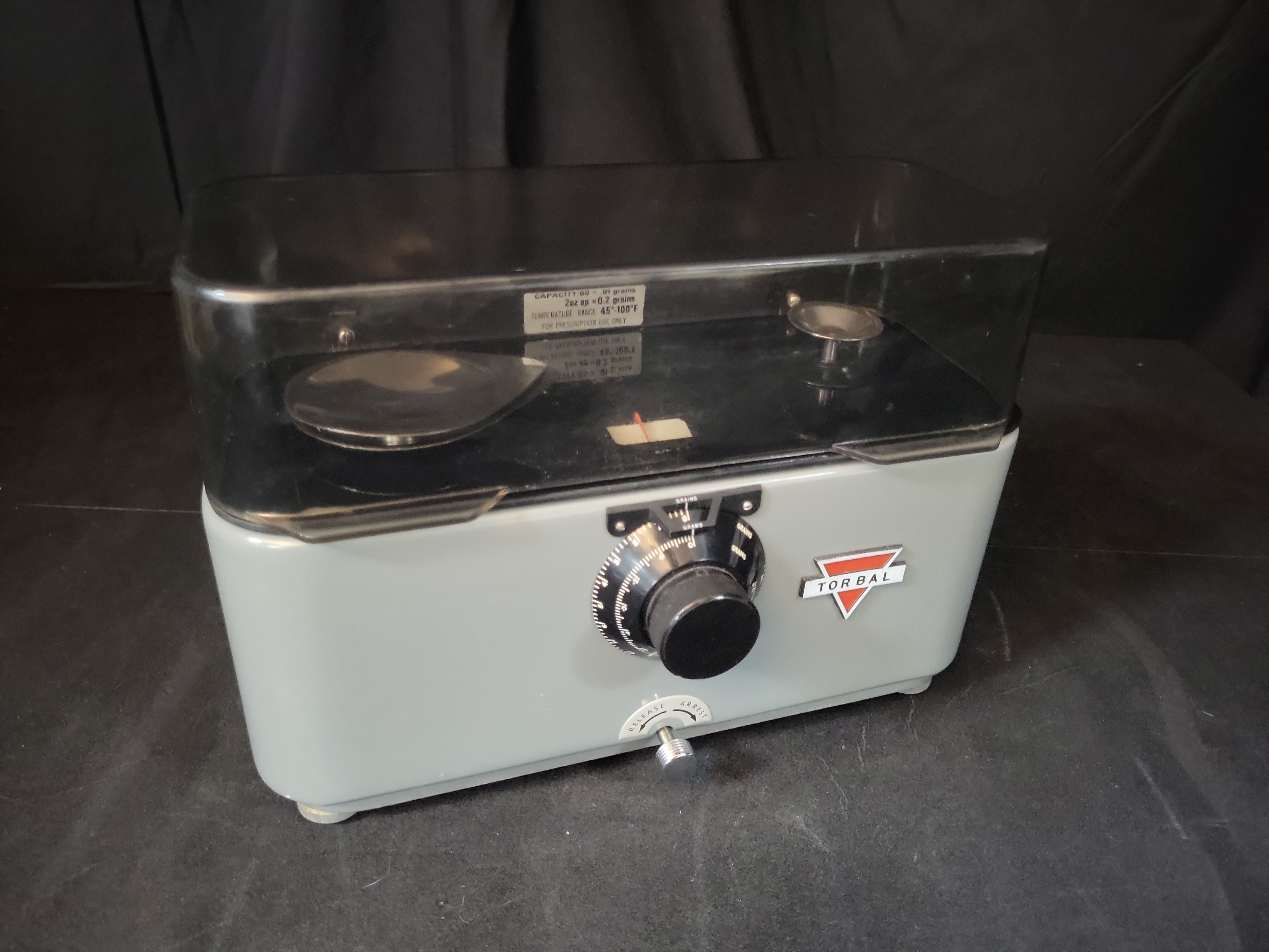 I03123 | Torbal Model DRX-3 Class III Torsion Balance Pharmacy Scale