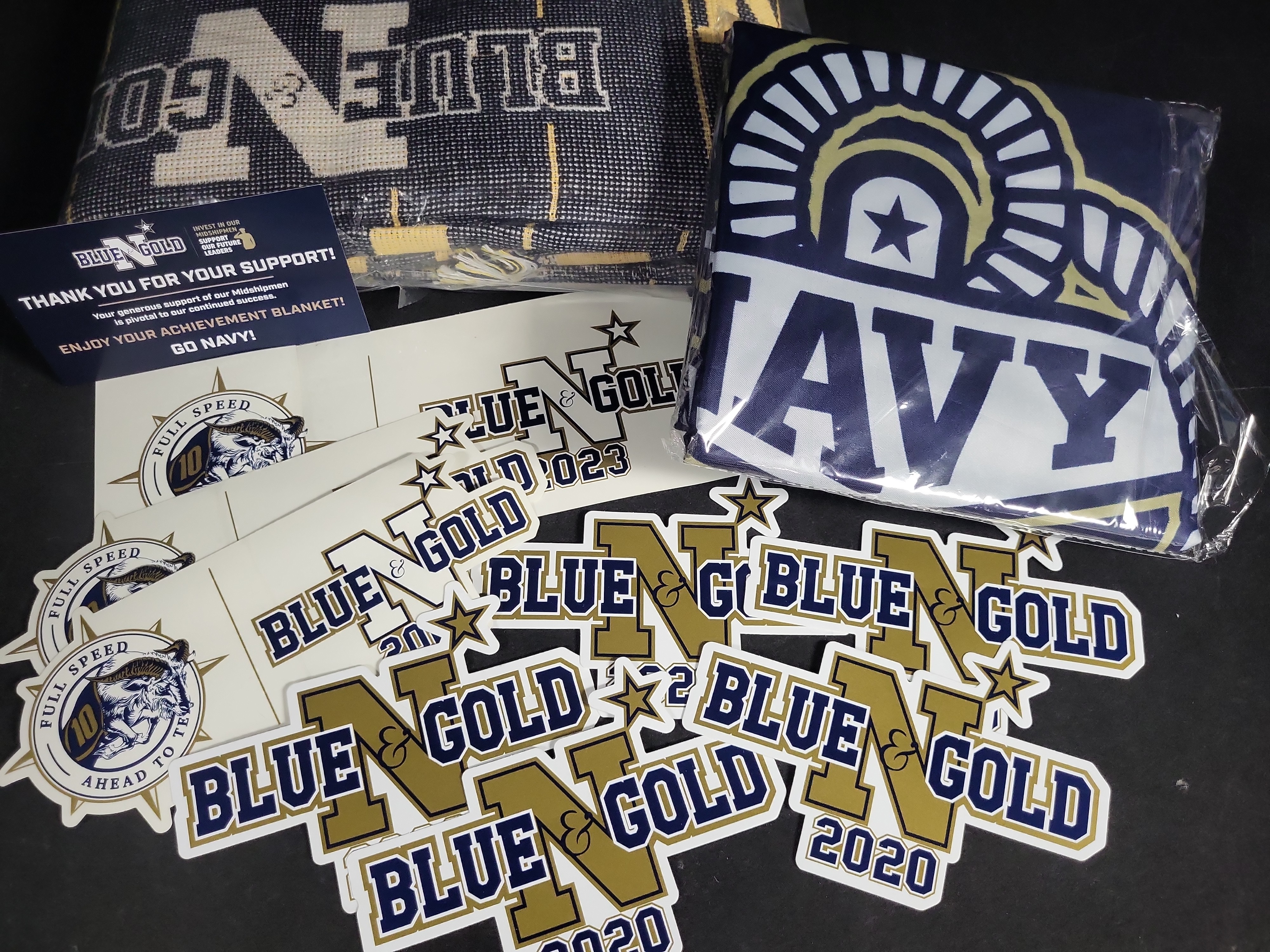 I04721 | USNA Blue and Gold Memorabilia Lot