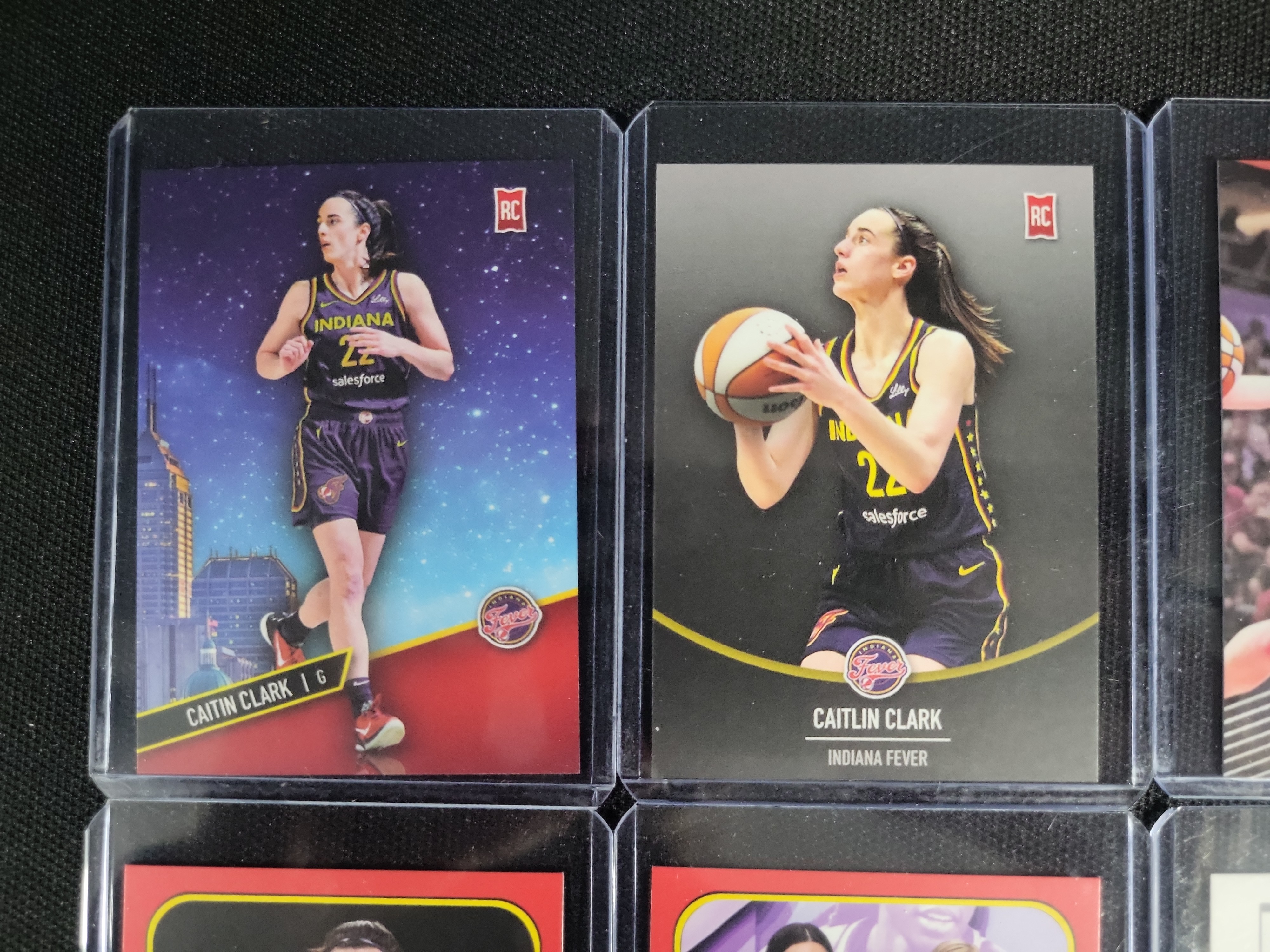 I04848 | Eight Caitlin Clark Rookie Basketball Cards