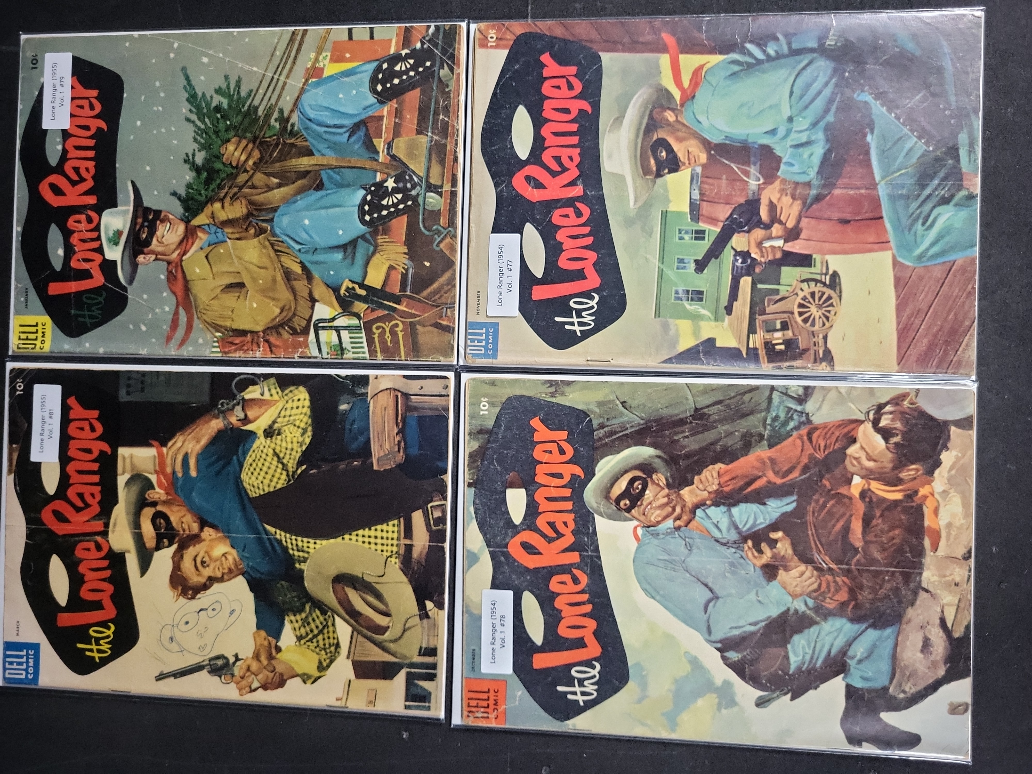 I04782 | Vintage Dell Lone Ranger Comic Collection