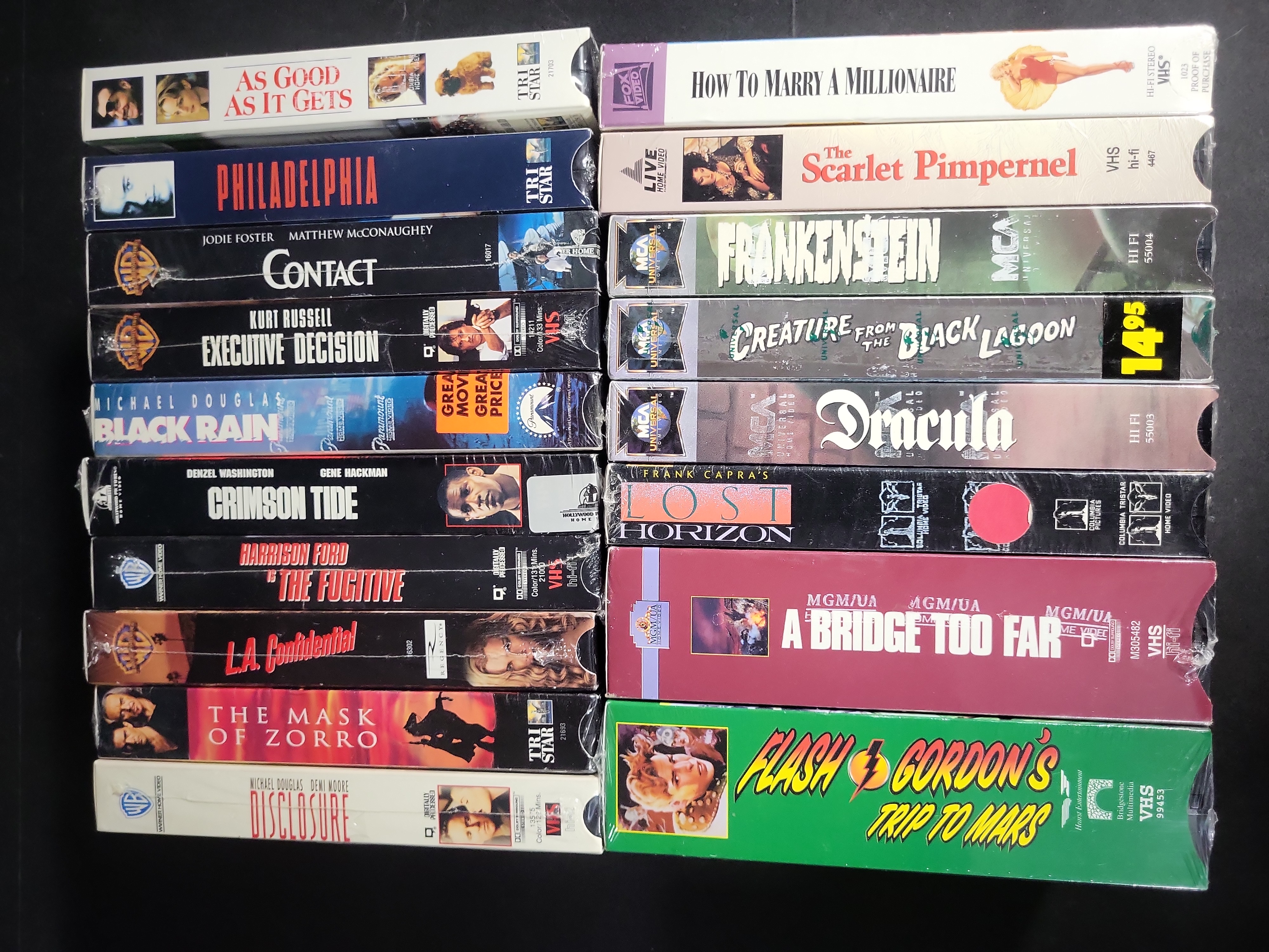 I04679 | Collection of Factory Sealed VHS Tapes