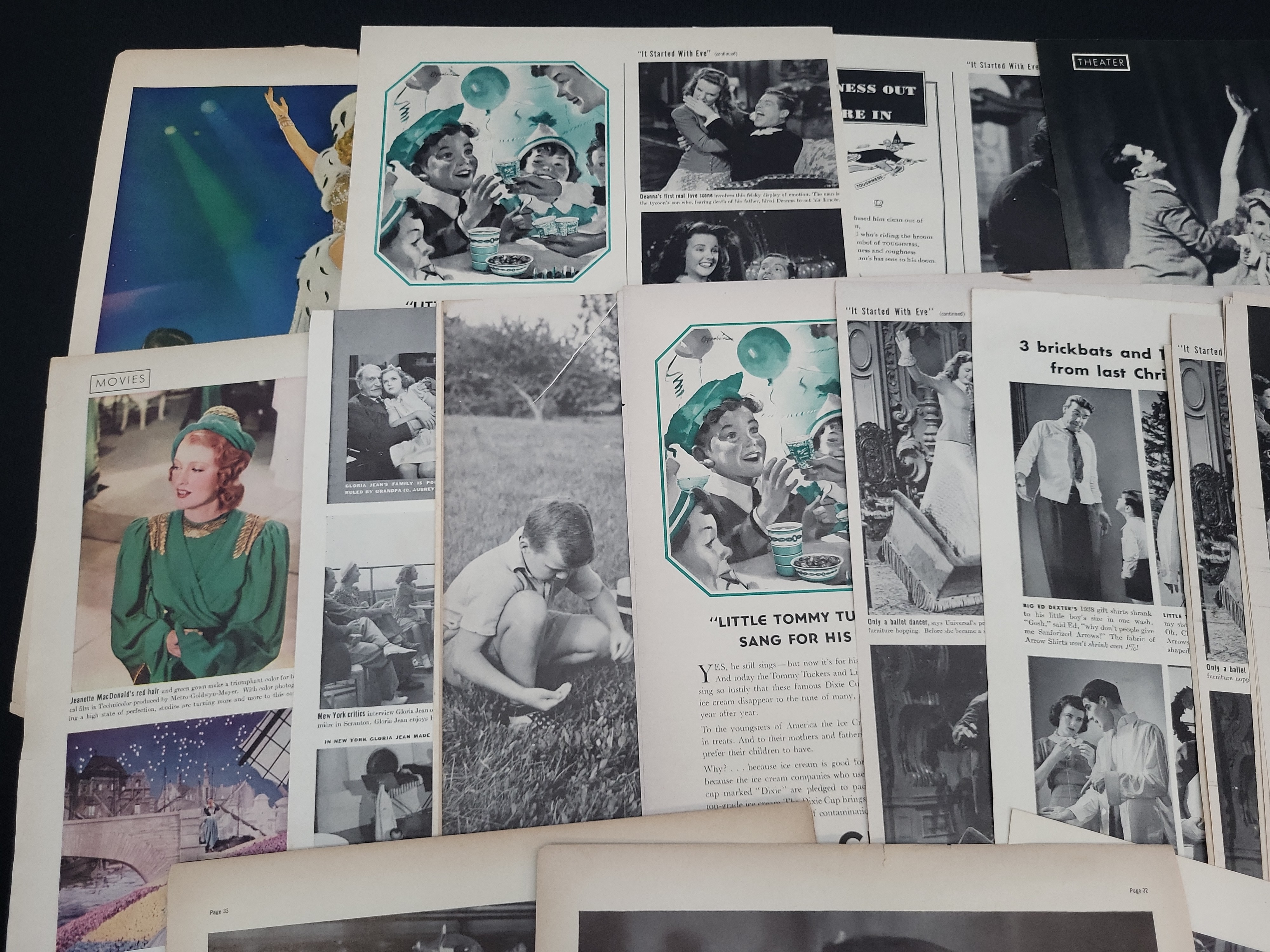 I04826 | Collection of Hollywood Star Magazine Clippings