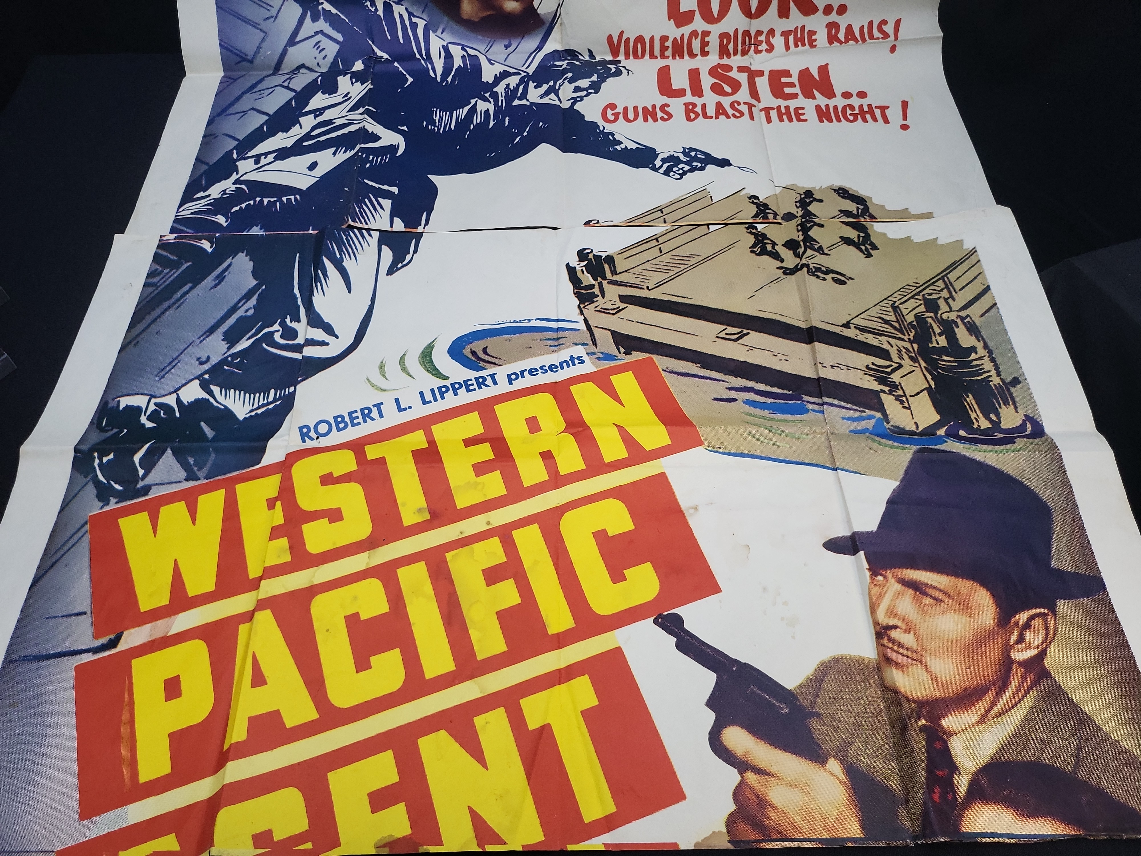 I04834 | Western Pacific Agent Movie Poster