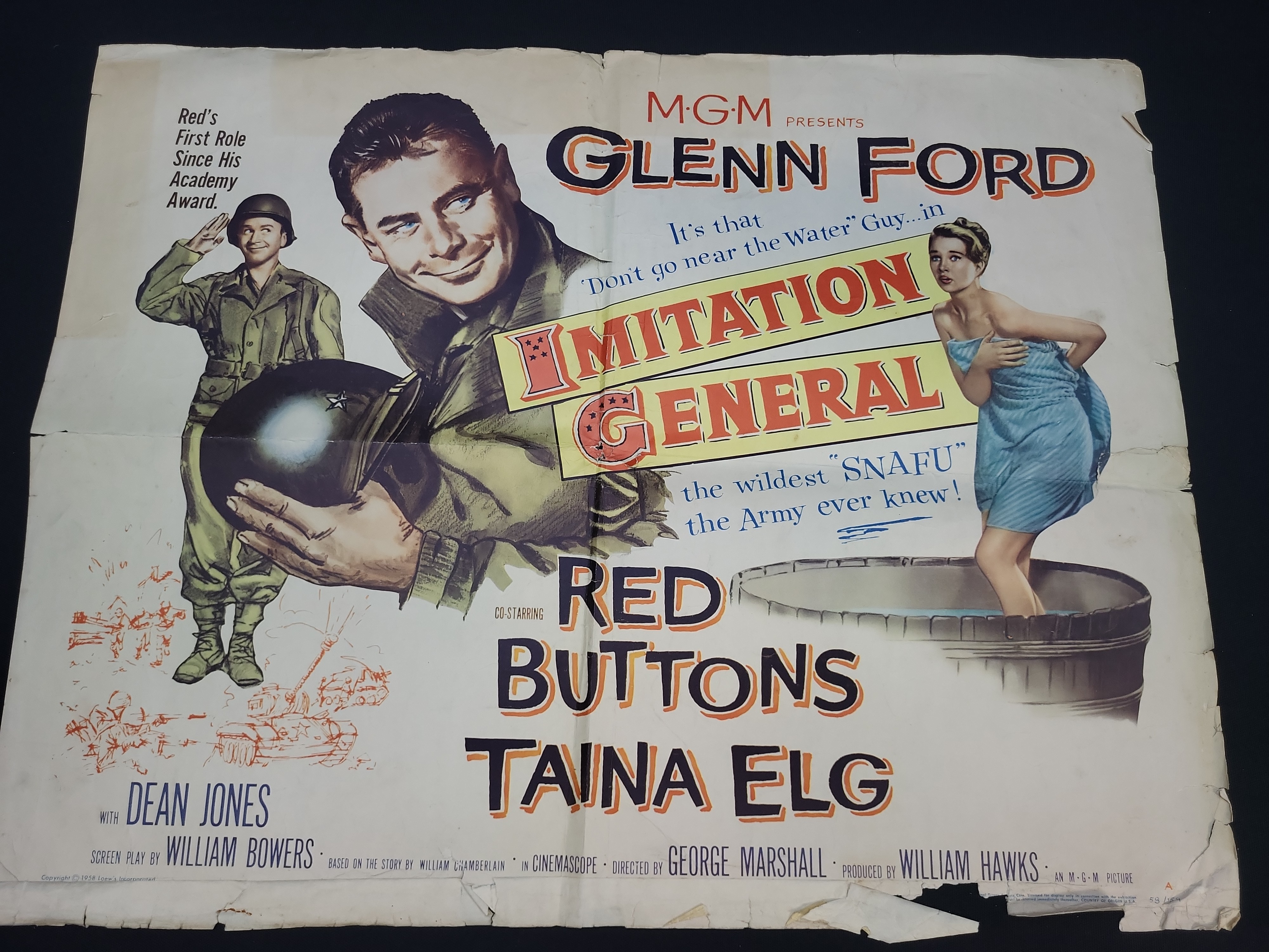 I04833 | 1958 Imitation General MGM Poster