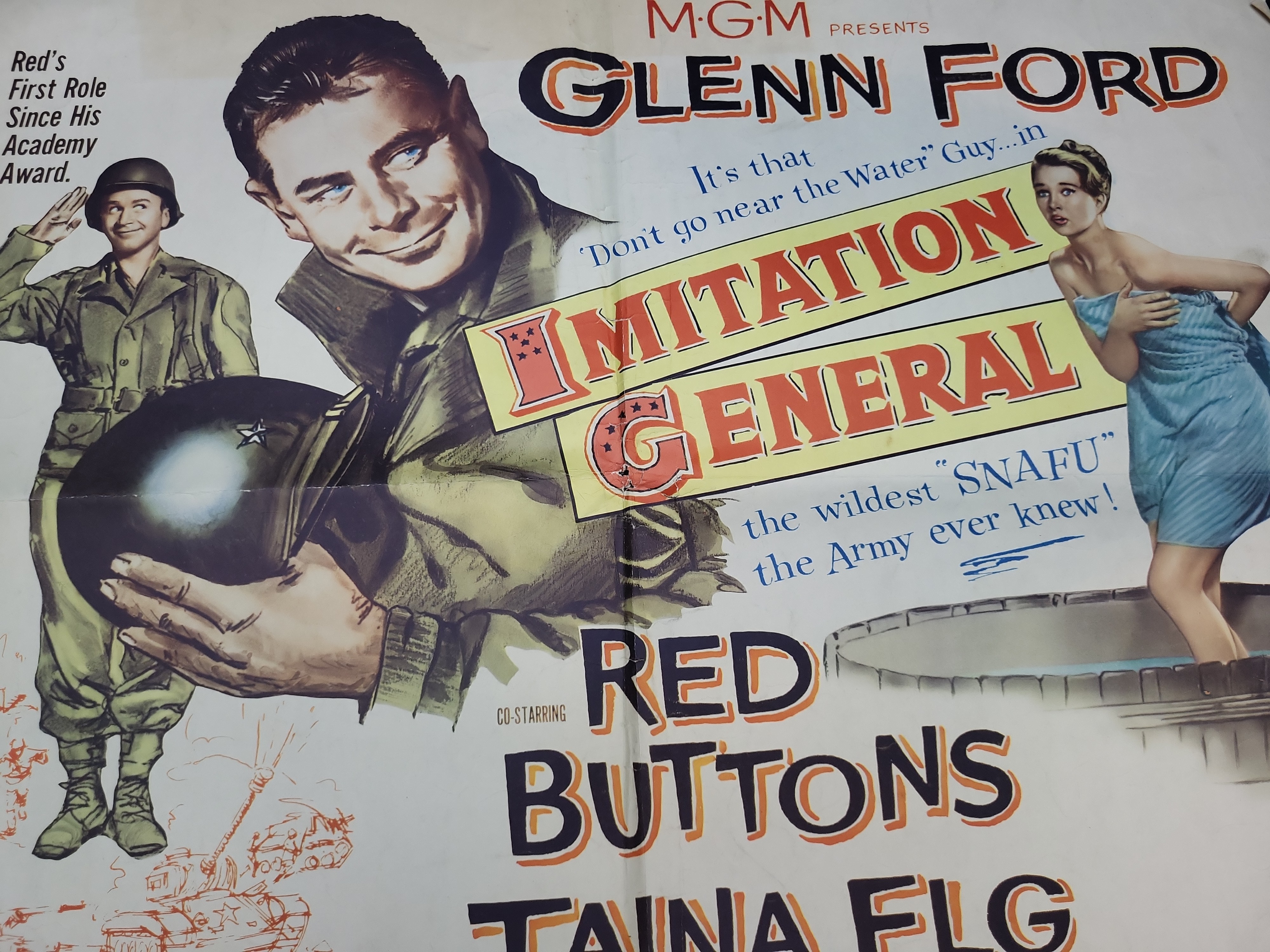 I04833 | 1958 Imitation General MGM Poster