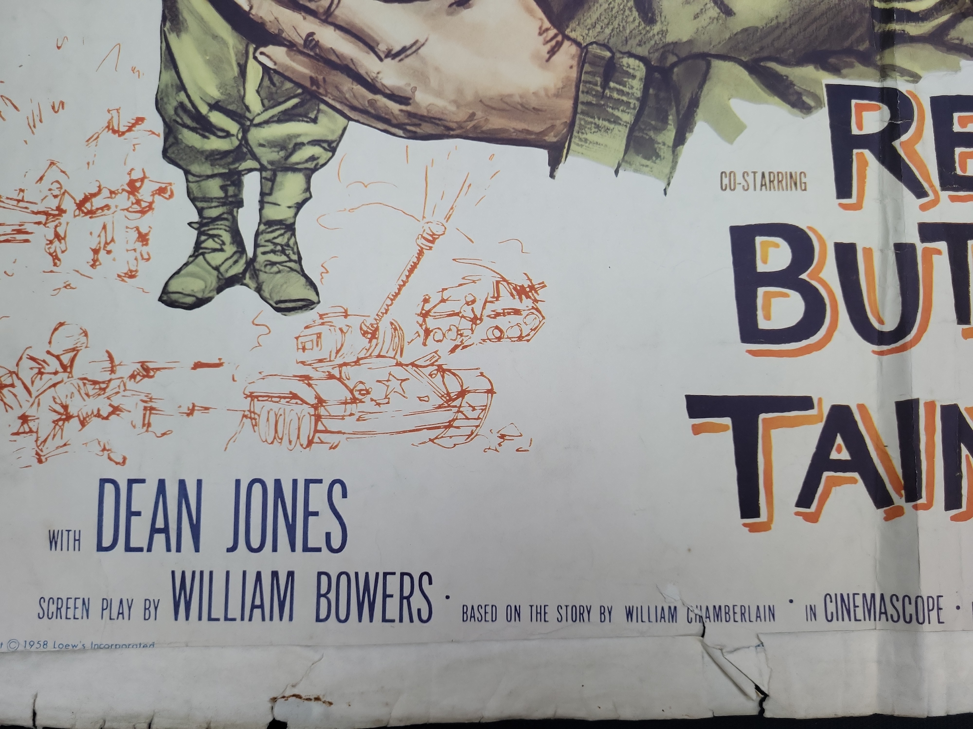 I04833 | 1958 Imitation General MGM Poster