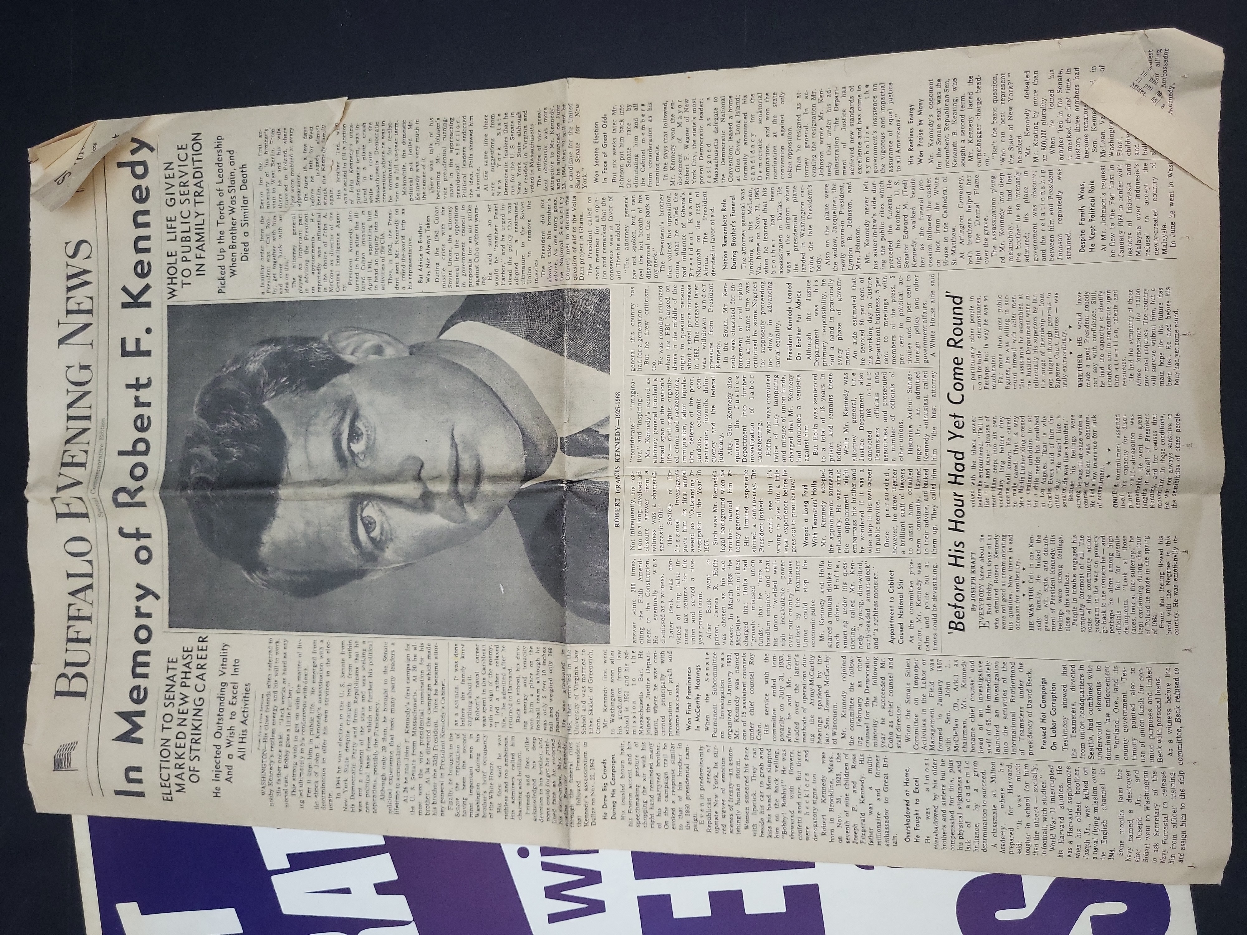 I03563 | A Trio of Kennedy Family Political Memorabilia Including 1960 Presidential Campaign Posters